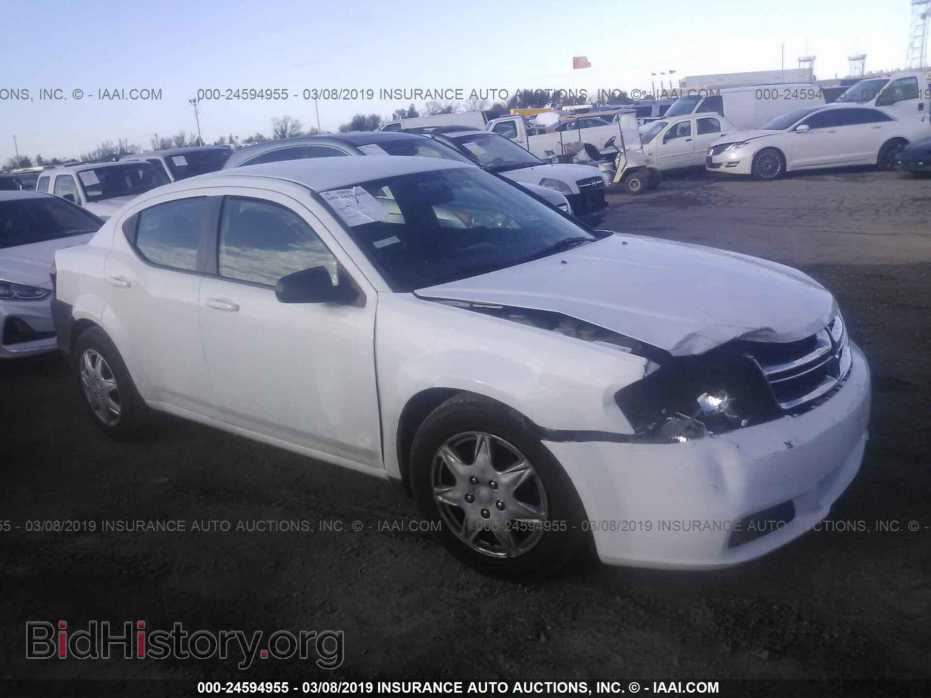Photo 1C3CDZAB3DN644742 - DODGE AVENGER 2013