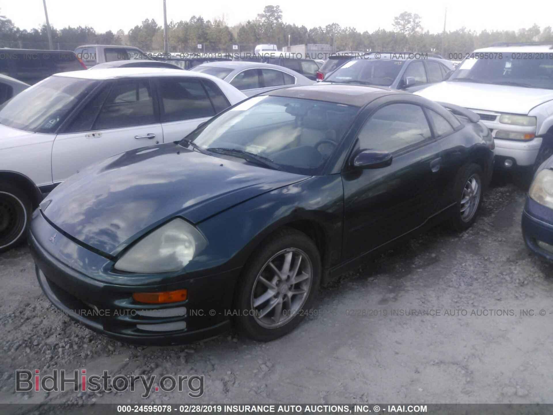 2000 MITSUBISHI ECLIPSE - VIN: 4A3AC54L2YE118804 - Фото 2