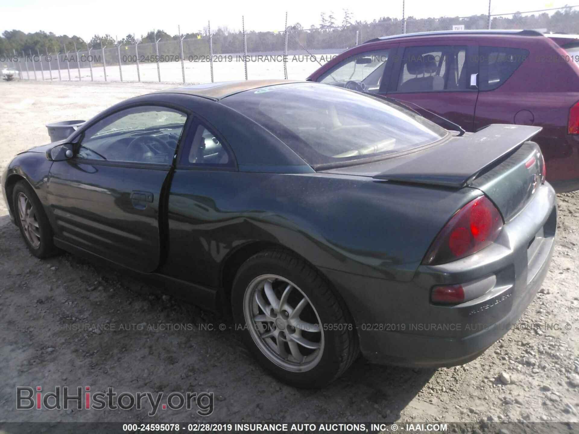 2000 MITSUBISHI ECLIPSE - VIN: 4A3AC54L2YE118804 - Фото 3
