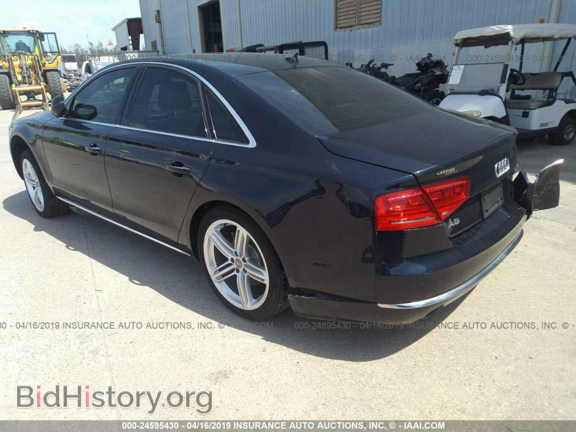 2013 AUDI A8 - VIN: WAUAGAFD0DN032680 - Фото 3