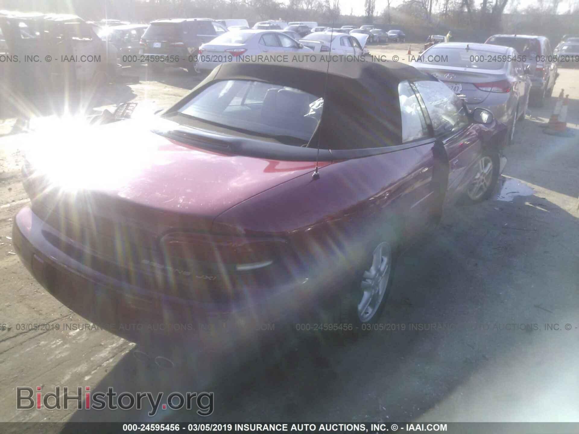 1996 CHRYSLER SEBRING - VIN: 3C3EL55H0TT308628 - Фото 4