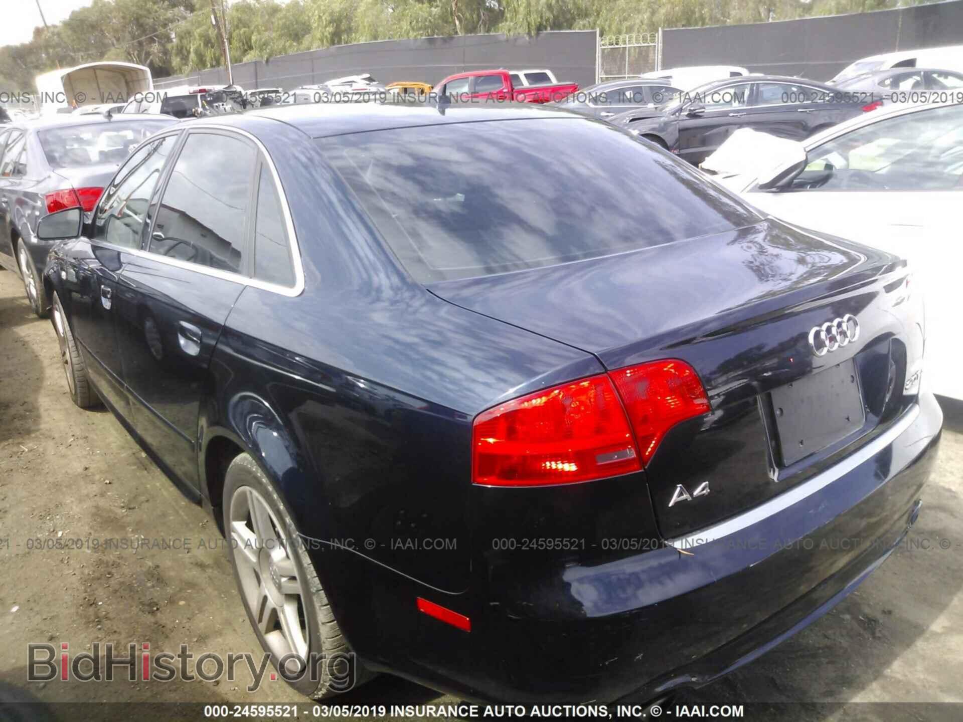 2008 AUDI A4 - VIN: WAUAF78E68A069628 - Photo 3