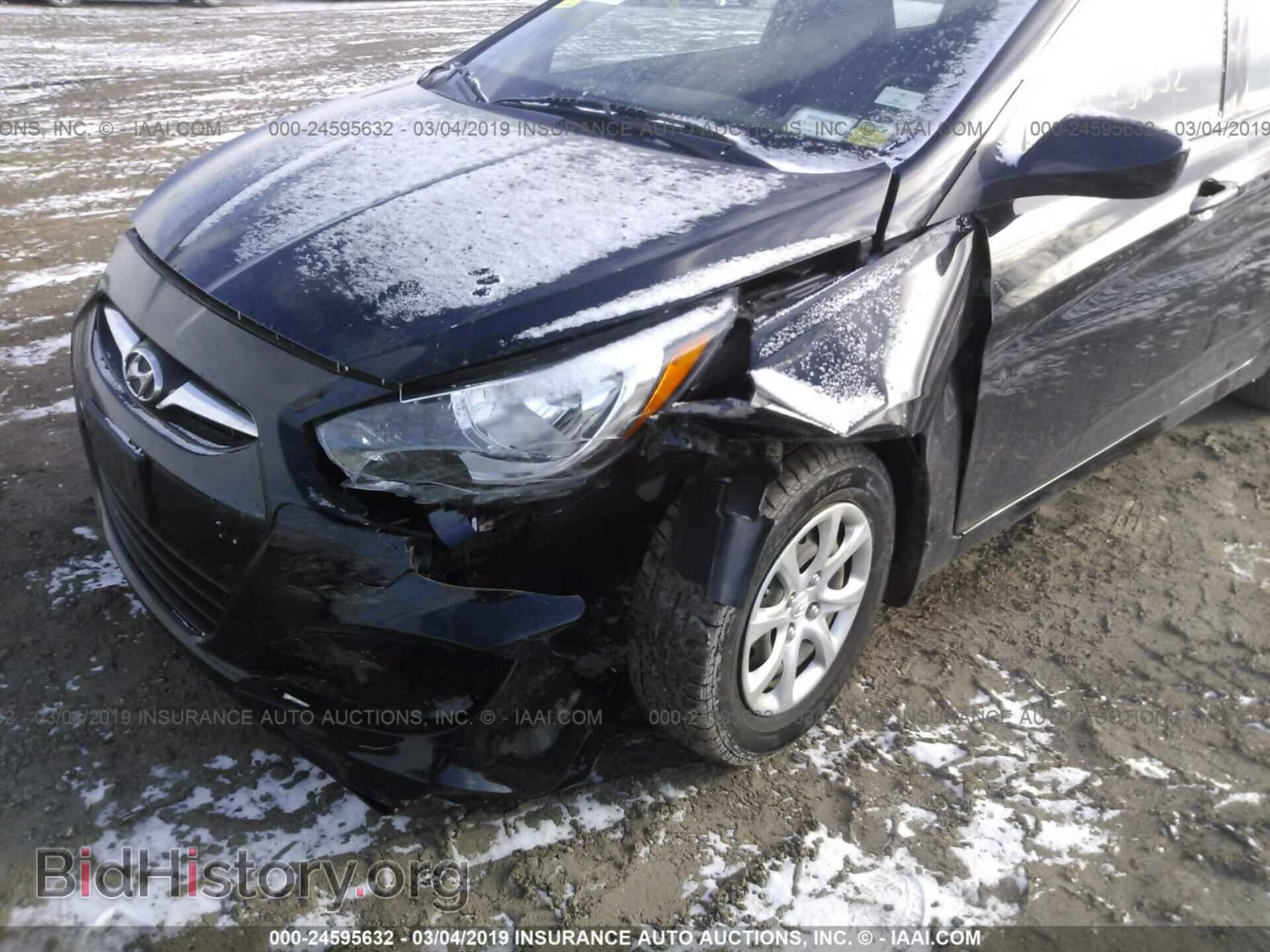 2013 HYUNDAI ACCENT - VIN: KMHCT5AE7DU076823 - Фото 6
