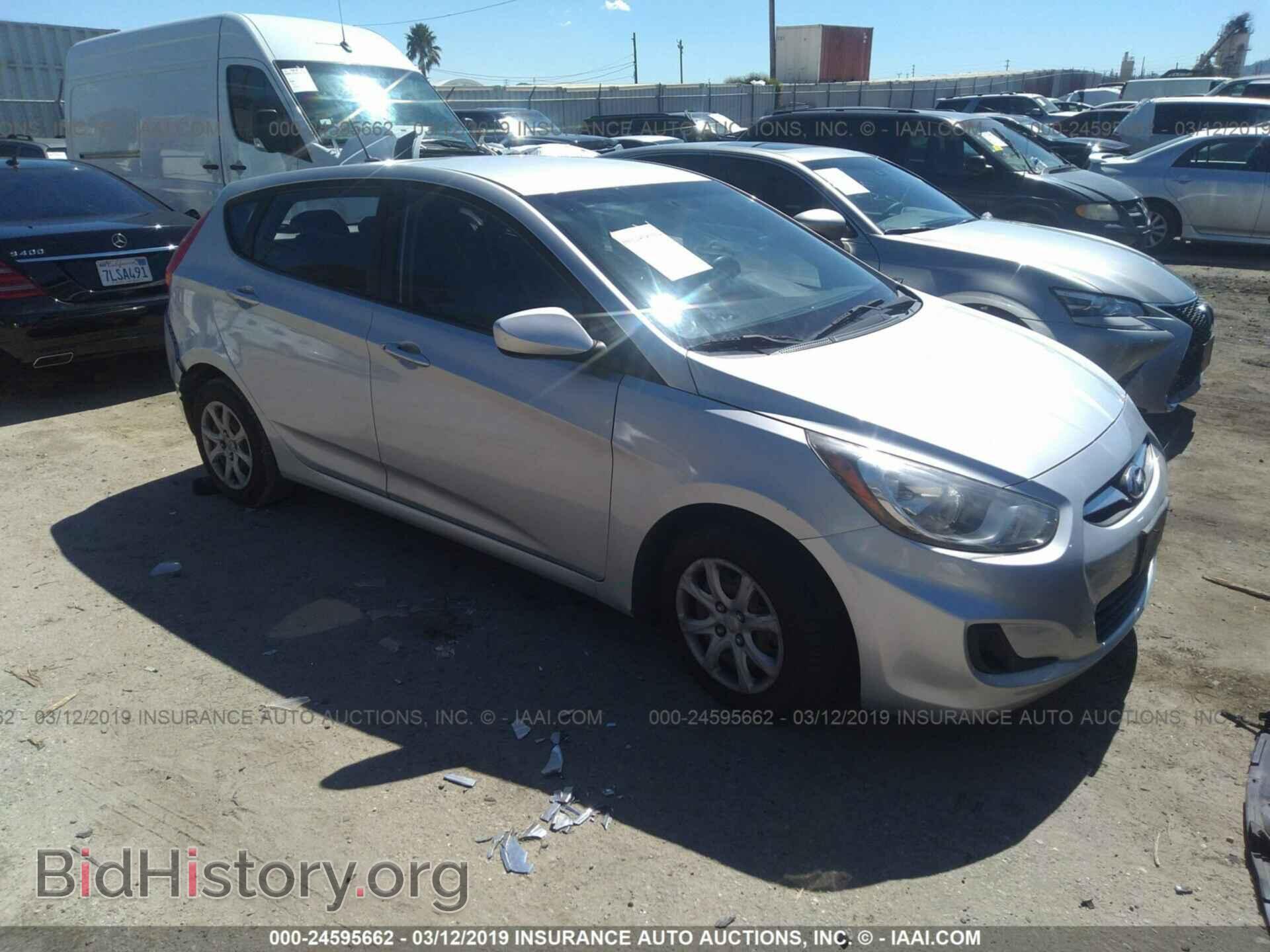 Фотография KMHCT5AE8CU001899 - HYUNDAI ACCENT 2012