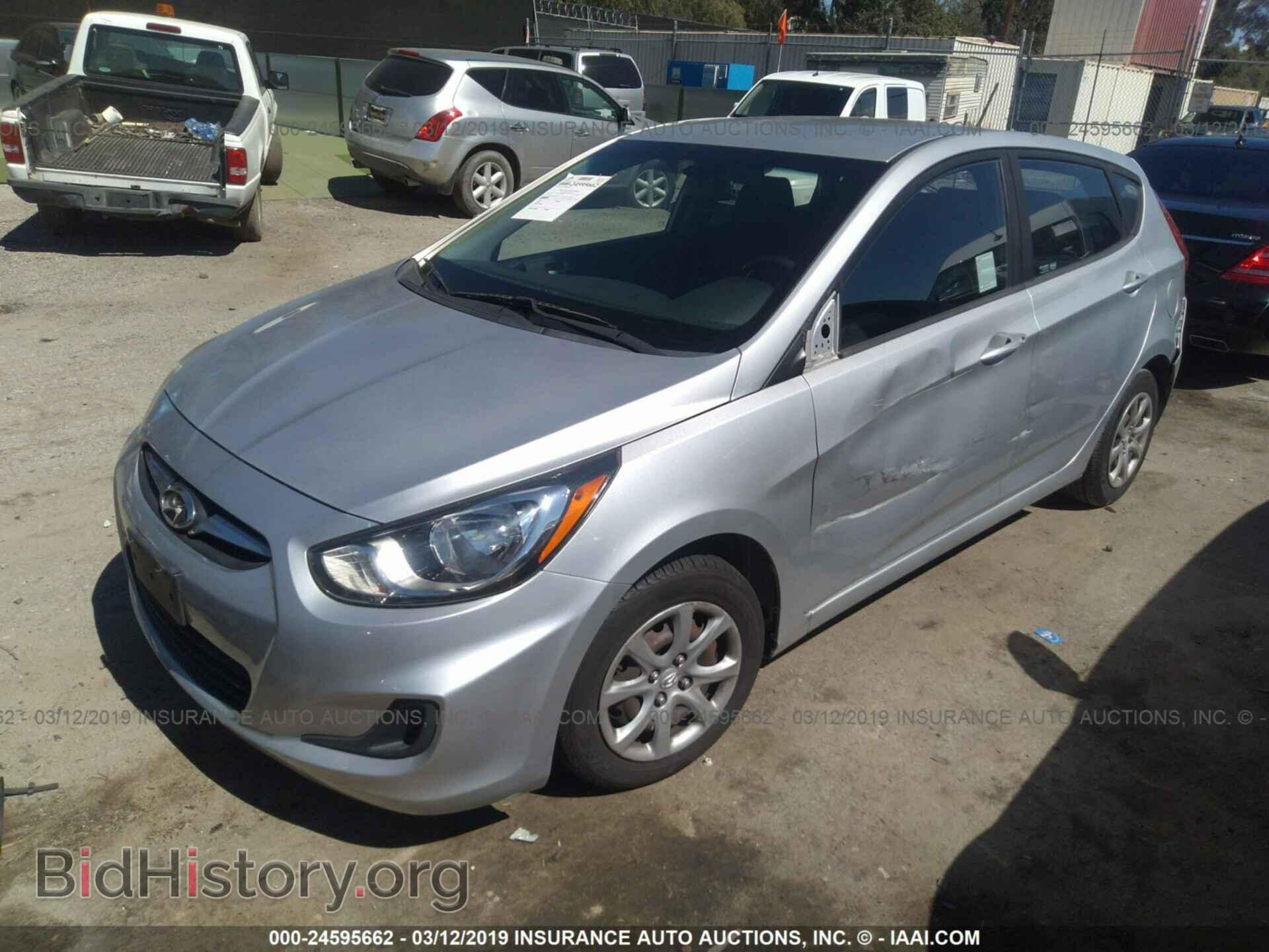 2012 HYUNDAI ACCENT - VIN: KMHCT5AE8CU001899 - Фото 2