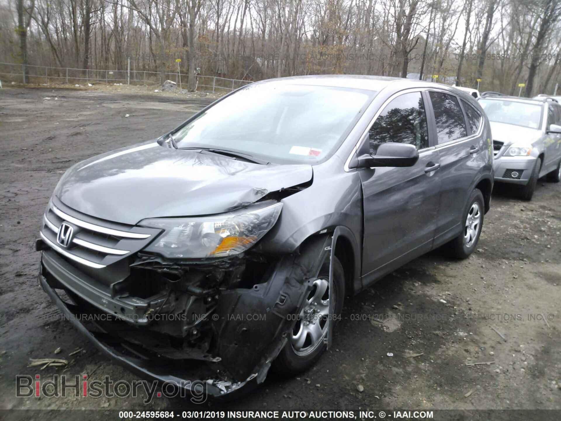 2014 HONDA CR-V - VIN: 2HKRM4H38EH708606 - Фото 2