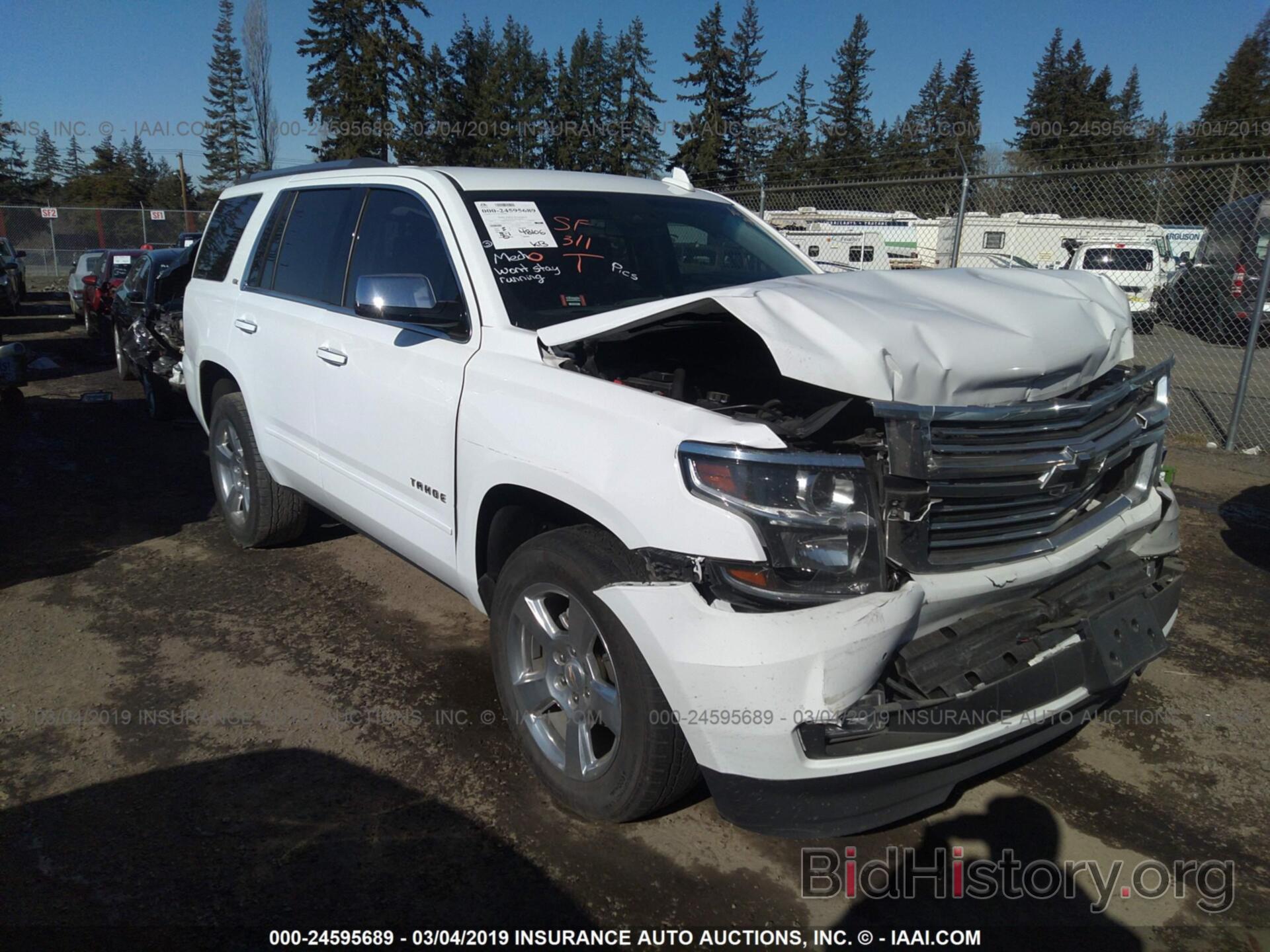 Фотография 1GNSKCKC8GR357192 - CHEVROLET TAHOE 2016