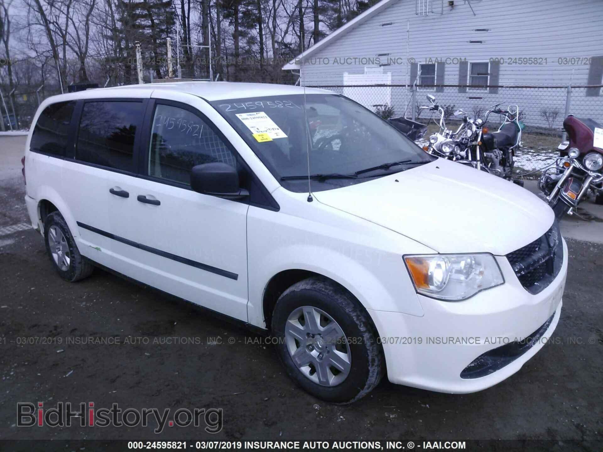 Photo 2C4RDGAG7CR178014 - DODGE RAM VAN 2012