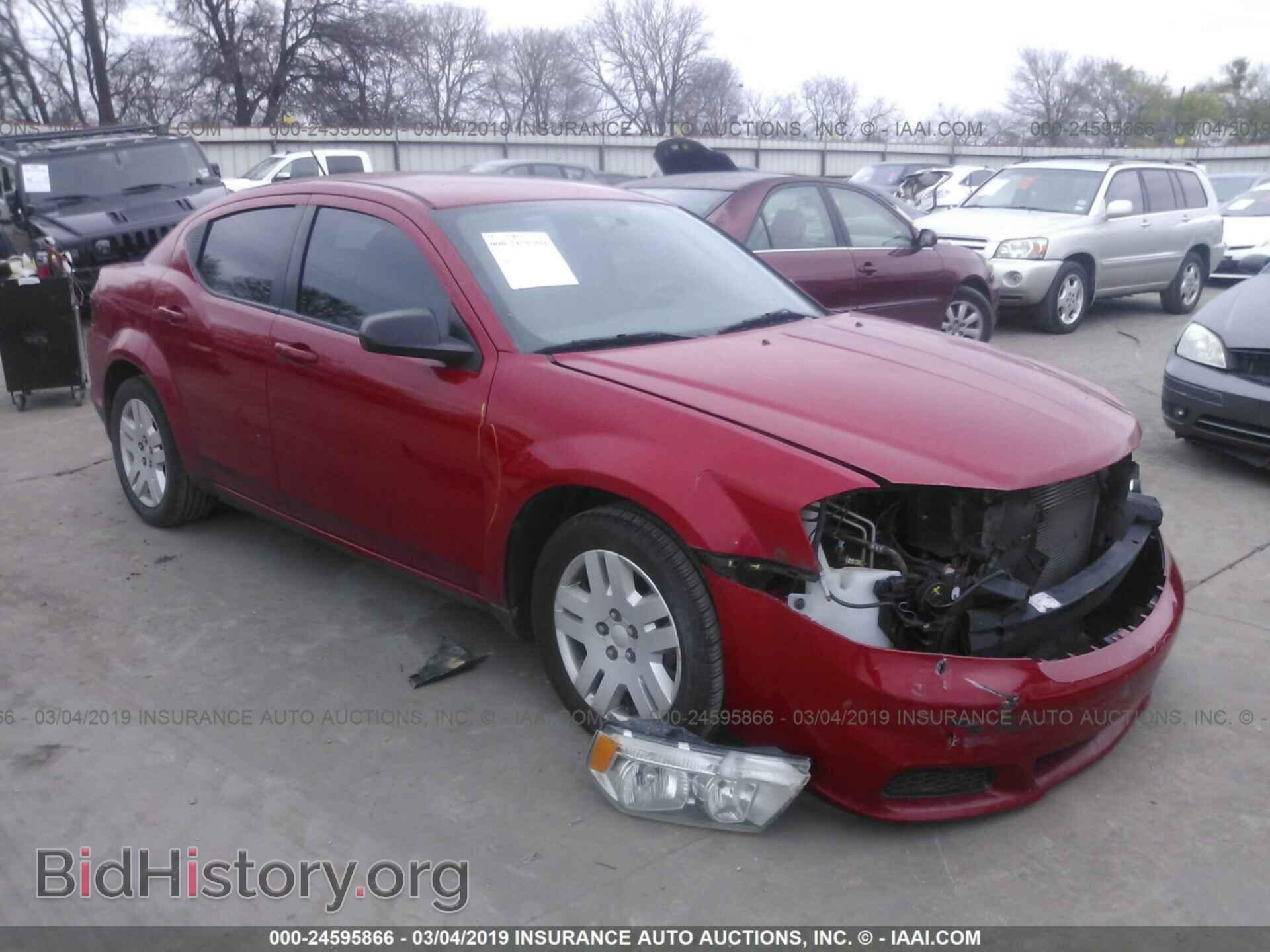 Фотография 1C3CDZAB2EN168906 - DODGE AVENGER 2014