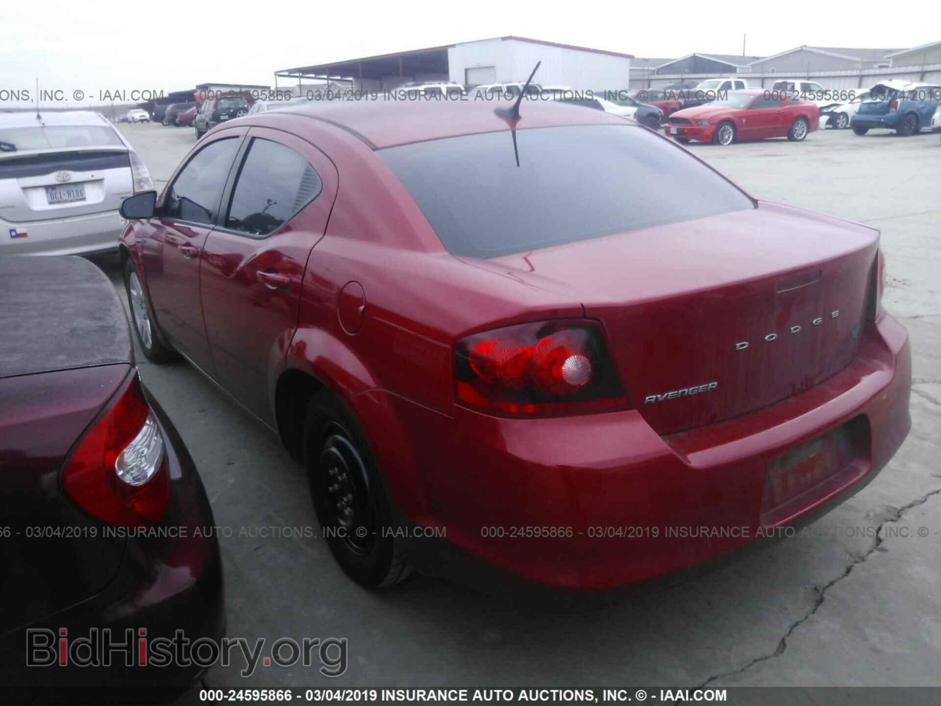 2014 DODGE AVENGER - VIN: 1C3CDZAB2EN168906 - Фото 3
