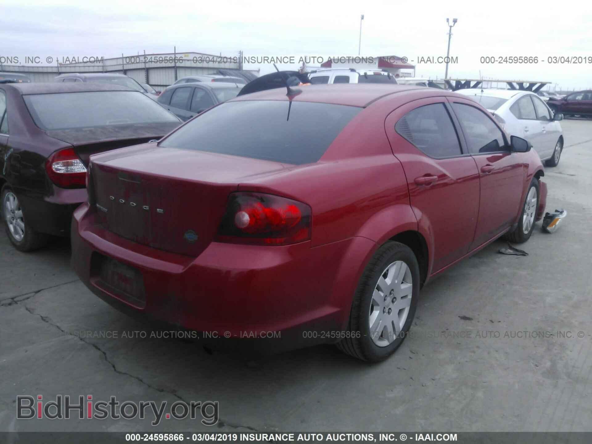 2014 DODGE AVENGER - VIN: 1C3CDZAB2EN168906 - Фото 4