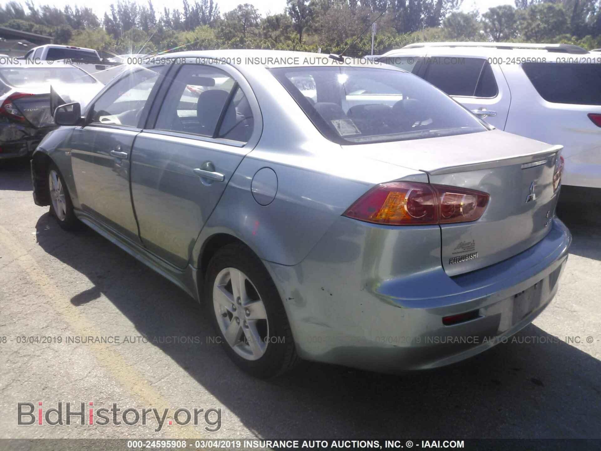 2008 MITSUBISHI LANCER - VIN: JA3AU26UX8U031774 - Фото 3