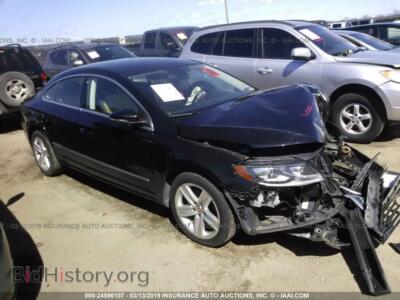 2013 Volkswagen CC, черный — VIN WVWBN7AN4DE515654, IAAI