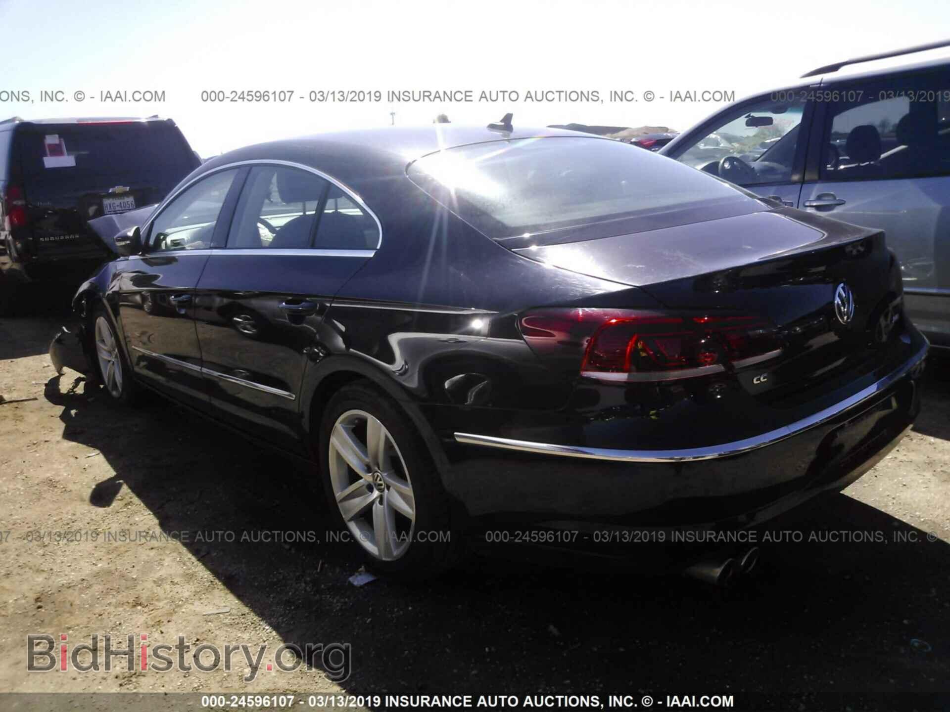 2013 VOLKSWAGEN CC - VIN: WVWBN7AN4DE515654 - Фото 3
