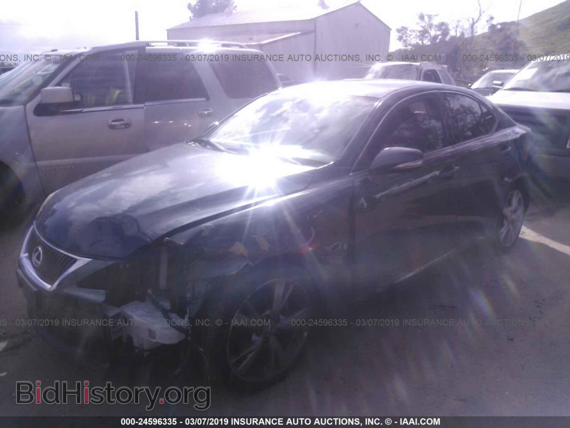 2009 LEXUS IS - VIN: JTHBK262192084224 - Фото 2