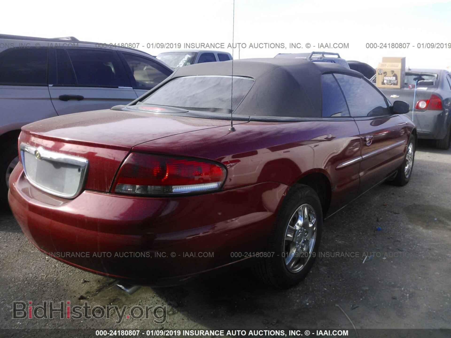 2001 CHRYSLER SEBRING - VIN: 1C3EL45U81N724723 - Photo 4