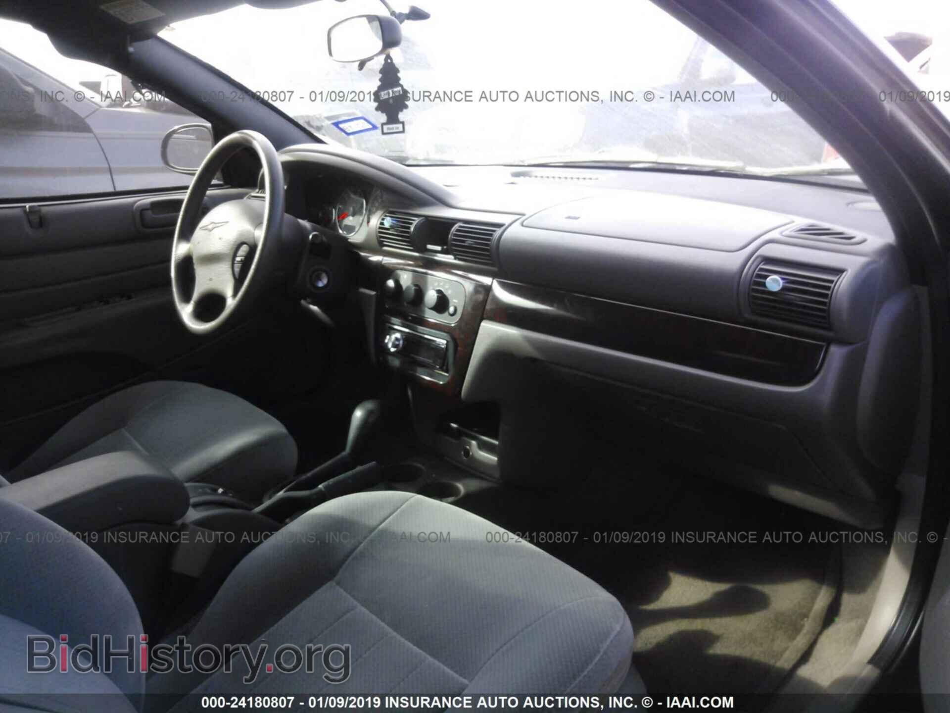 2001 CHRYSLER SEBRING - VIN: 1C3EL45U81N724723 - Photo 5