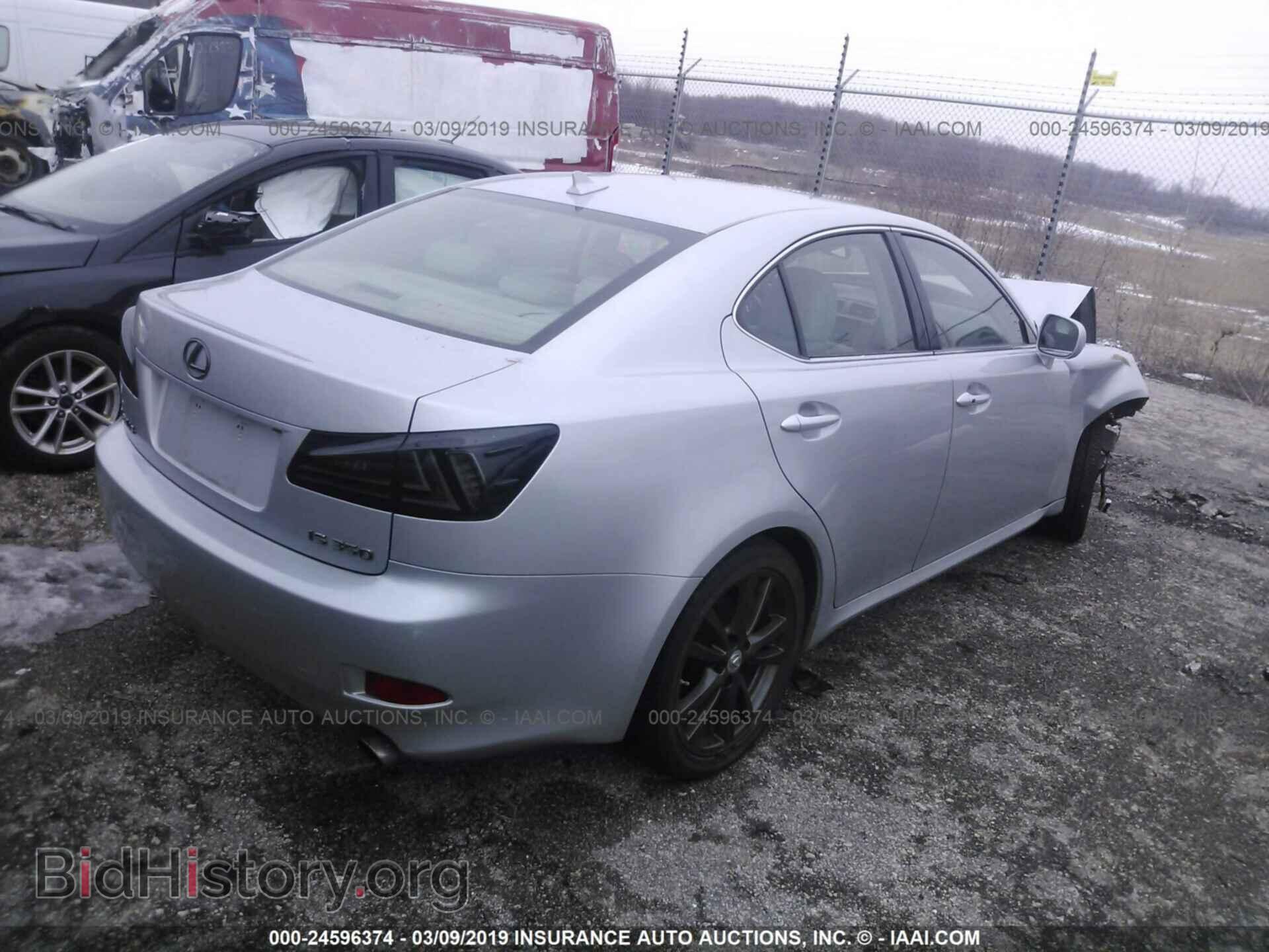 2007 LEXUS IS - VIN: JTHBE262775013354 - Фото 4