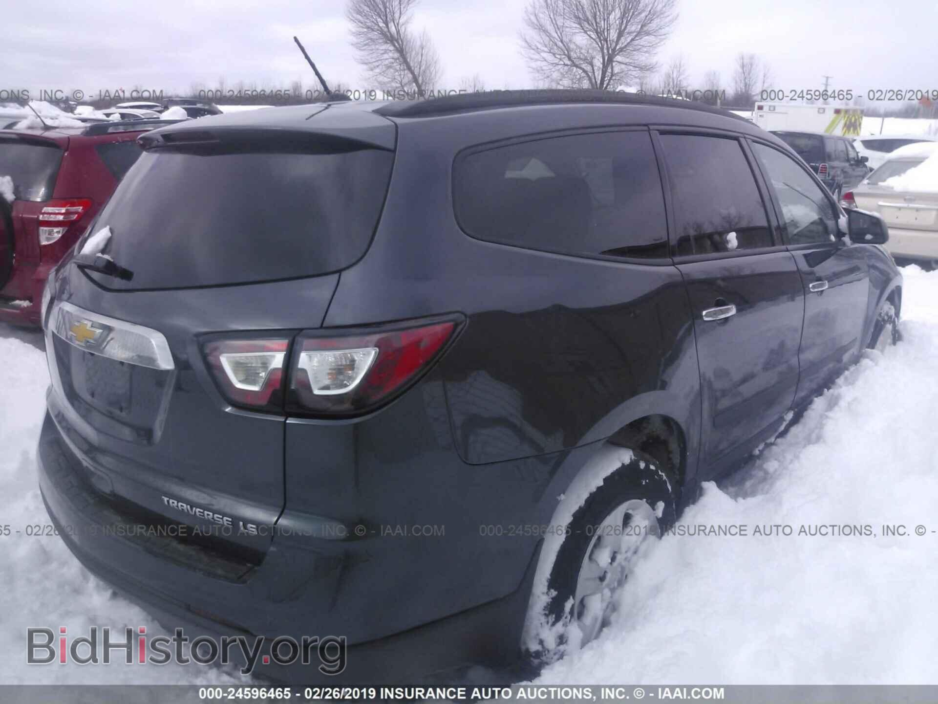 2013 CHEVROLET TRAVERSE - VIN: 1GNKRFKD0DJ264036 - Фото 4
