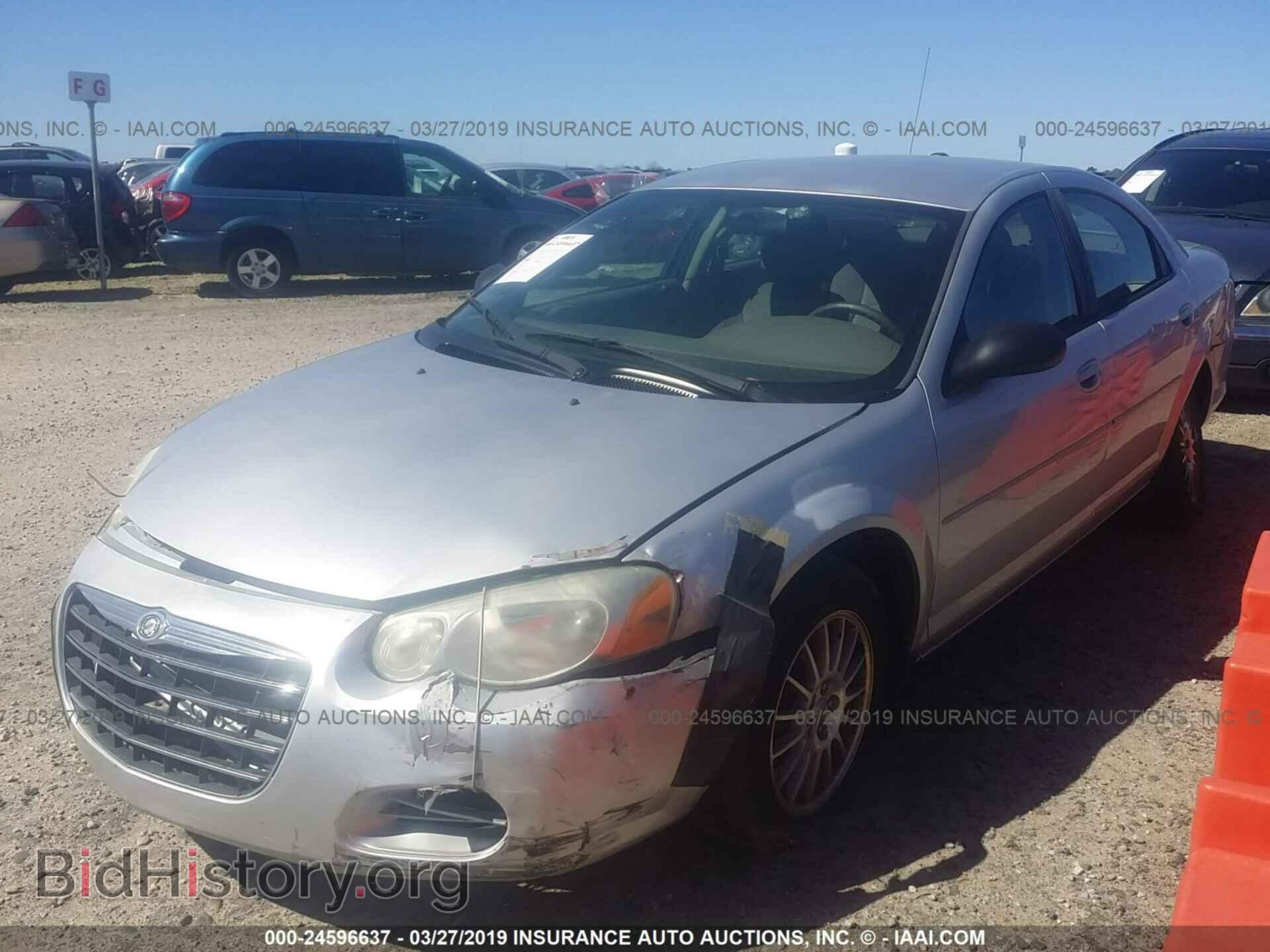 2006 CHRYSLER SEBRING - VIN: 1C3EL56R96N272675 - Фото 2
