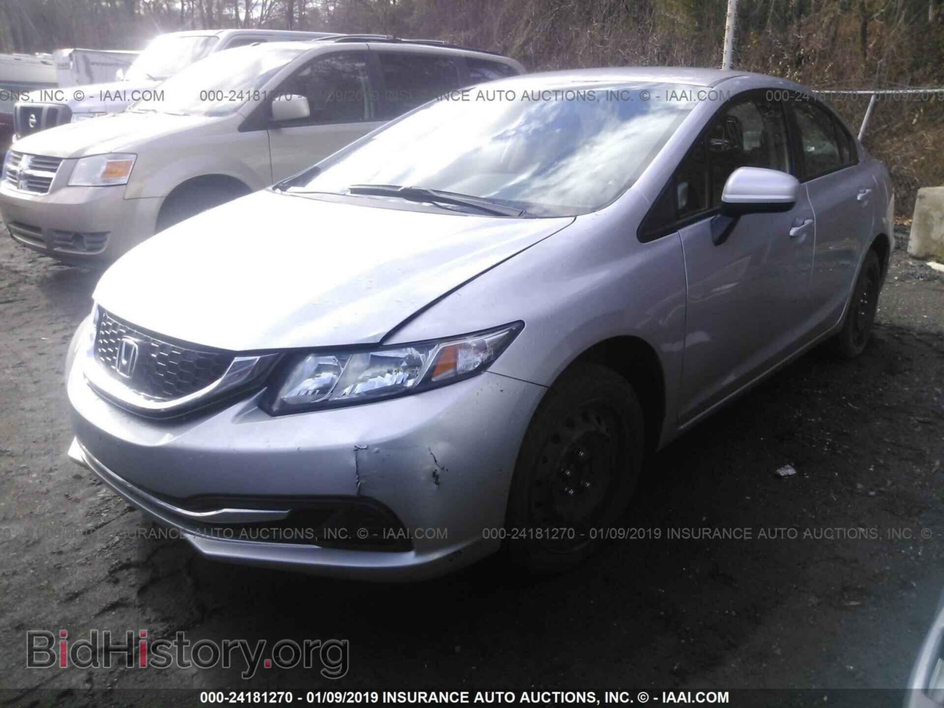 2014 HONDA CIVIC - VIN: 19XFB2F52EE017173 - Фото 2
