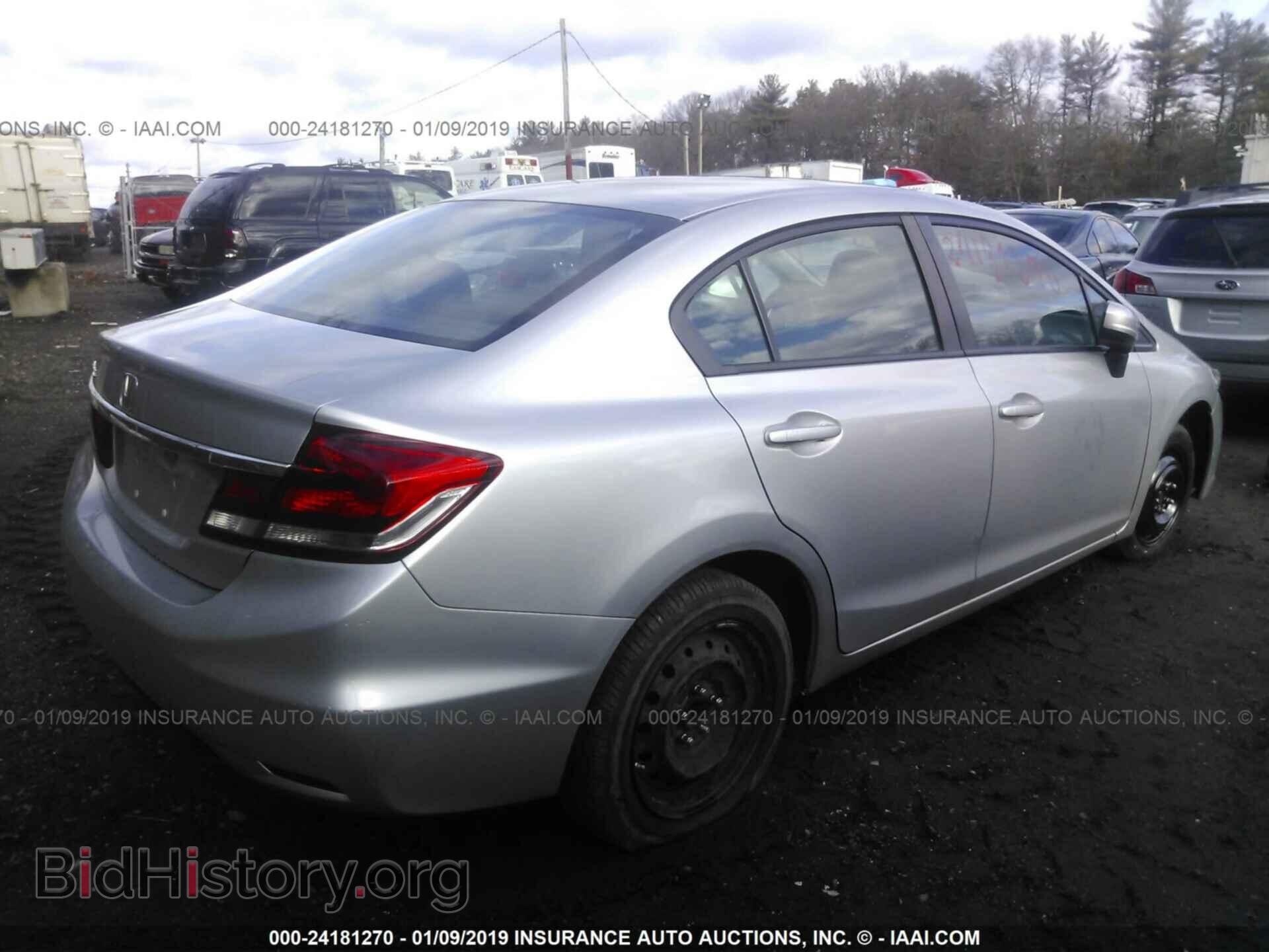 2014 HONDA CIVIC - VIN: 19XFB2F52EE017173 - Фото 4