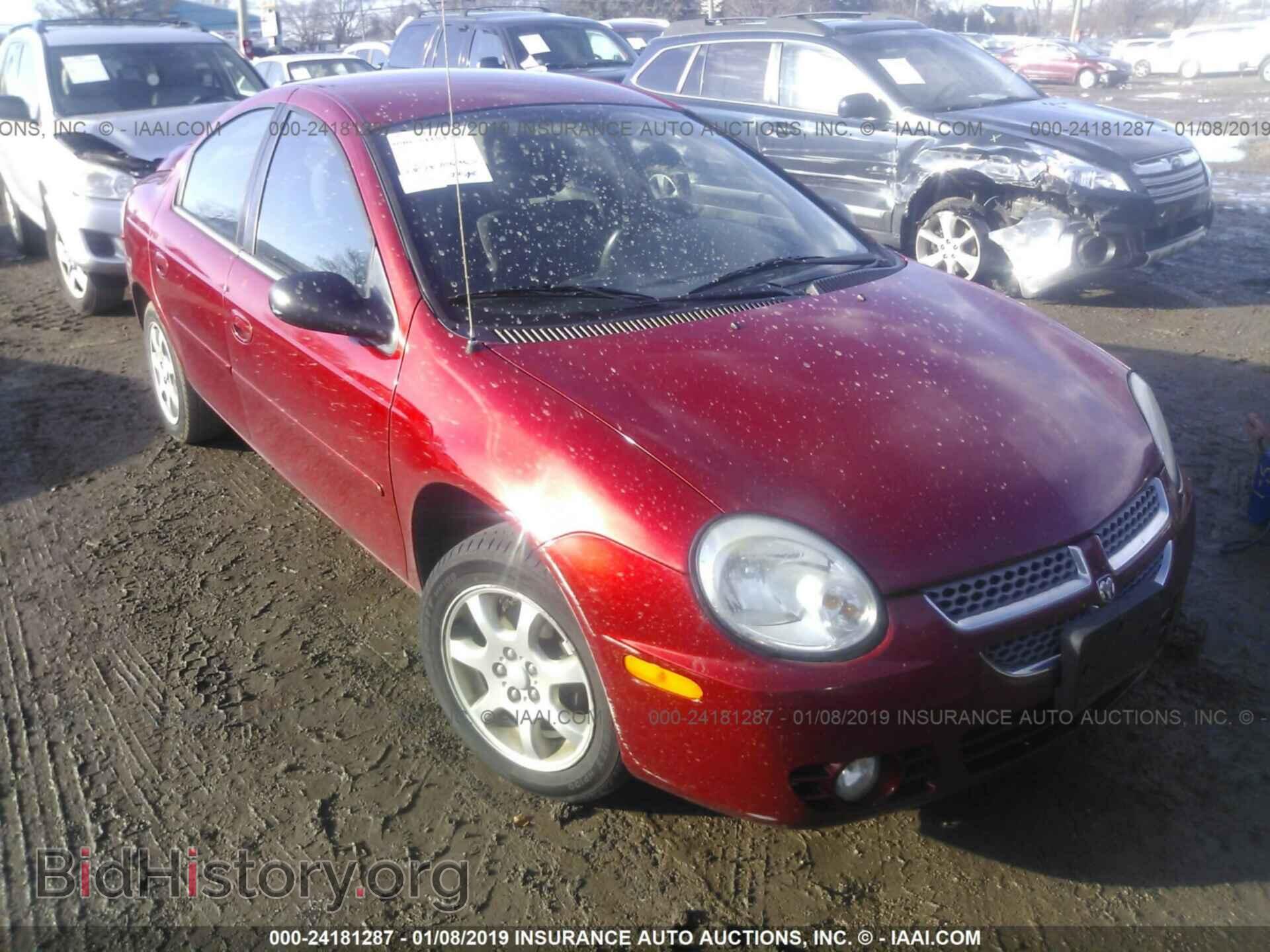 Photo 1B3ES56C05D260074 - DODGE NEON 2005