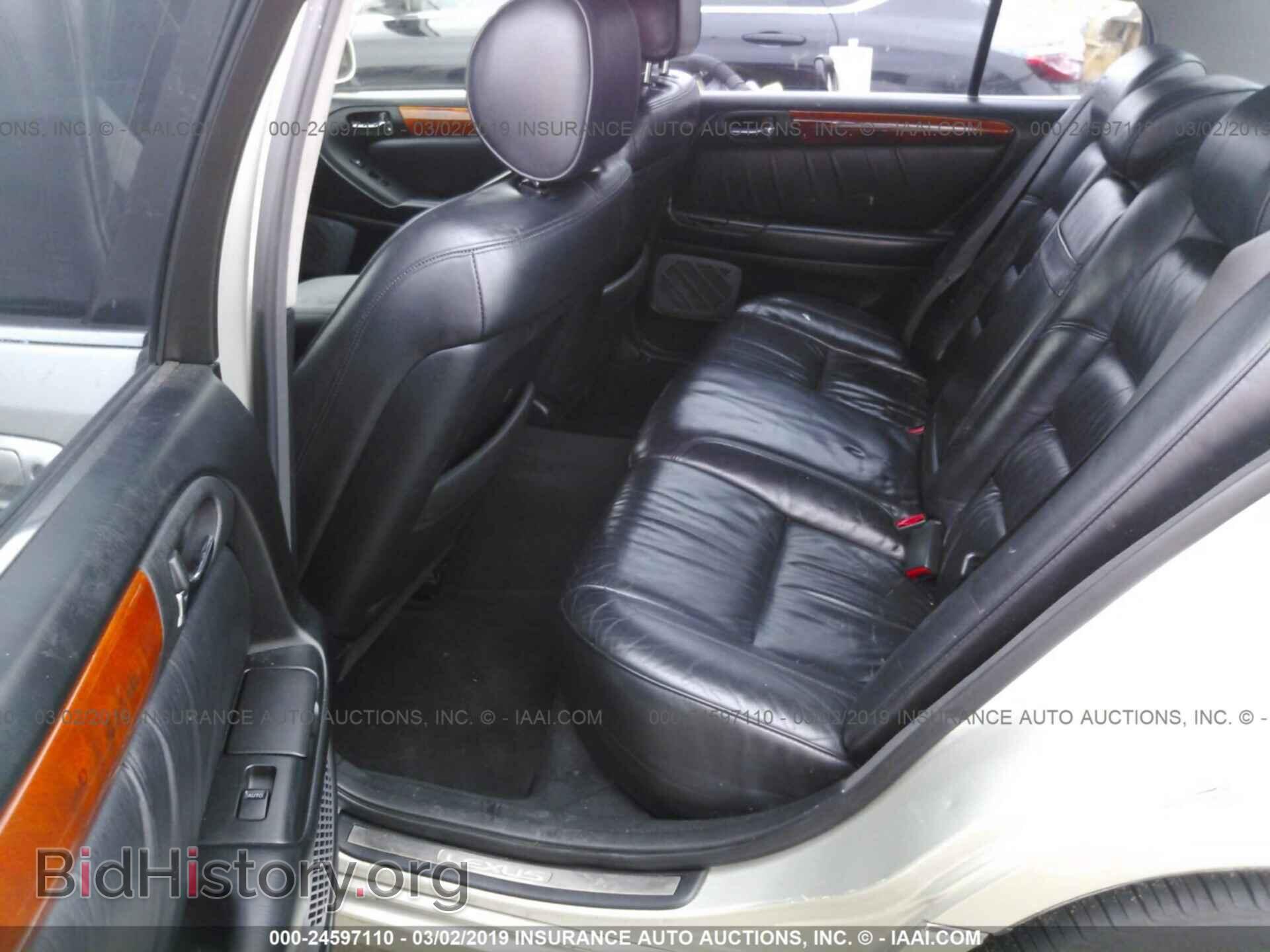 2002 LEXUS GS - VIN: JT8BD69S320166244 - Фото 8