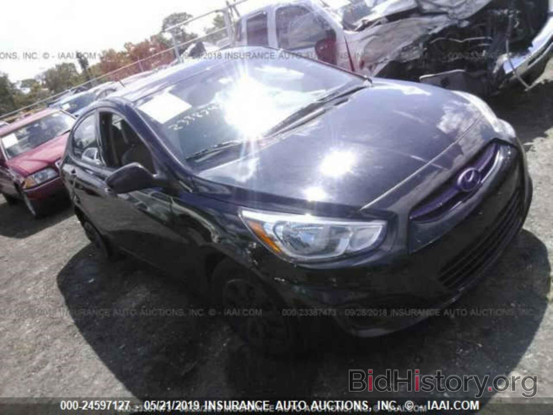 Photo KMHCT4AE8HU224199 - HYUNDAI ACCENT 2017