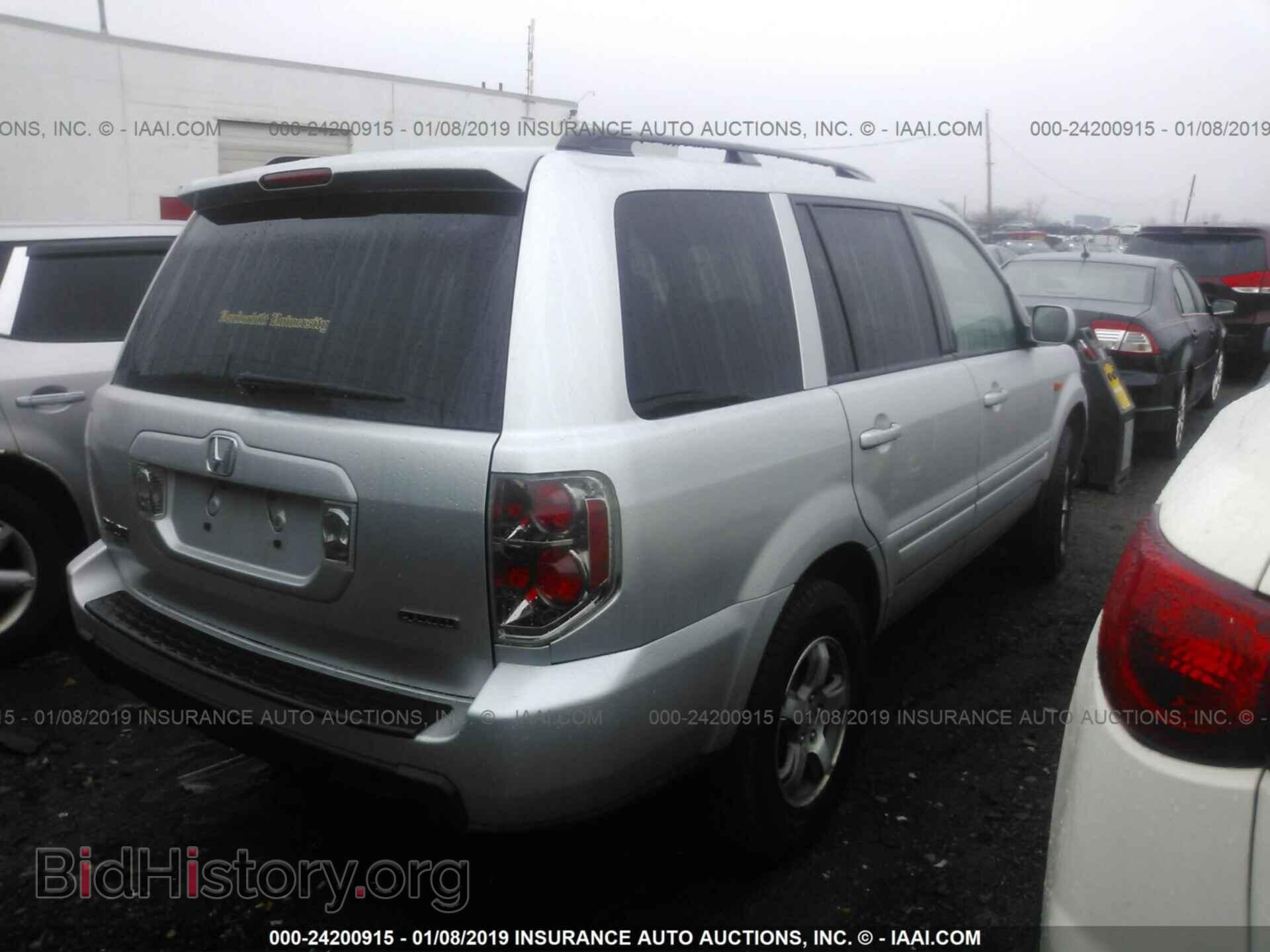 2007 HONDA PILOT - VIN: 5FNYF18467B000398 - Фото 4