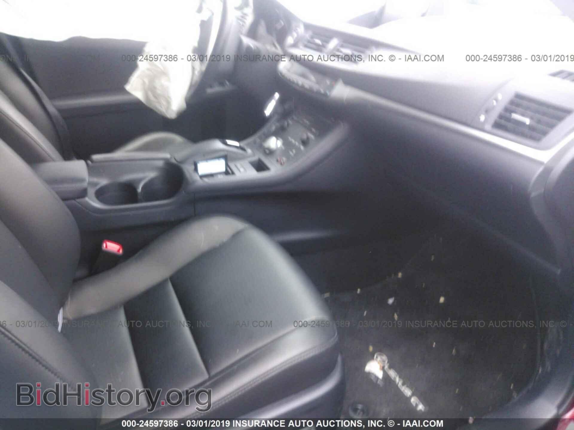 2013 LEXUS CT - VIN: JTHKD5BH9D2141509 - Фото 5