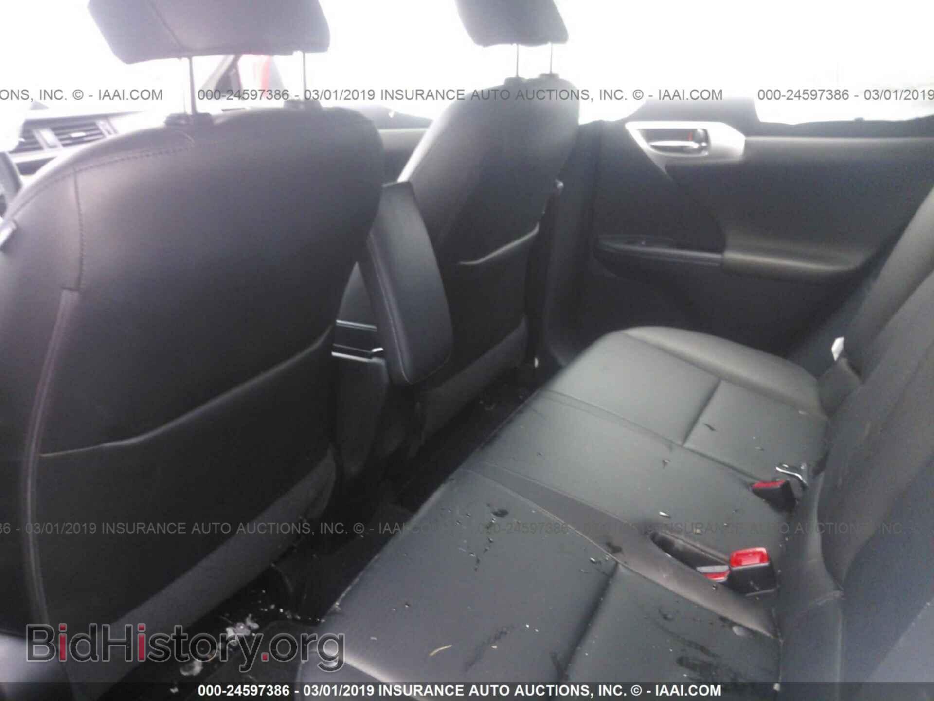 2013 LEXUS CT - VIN: JTHKD5BH9D2141509 - Фото 8