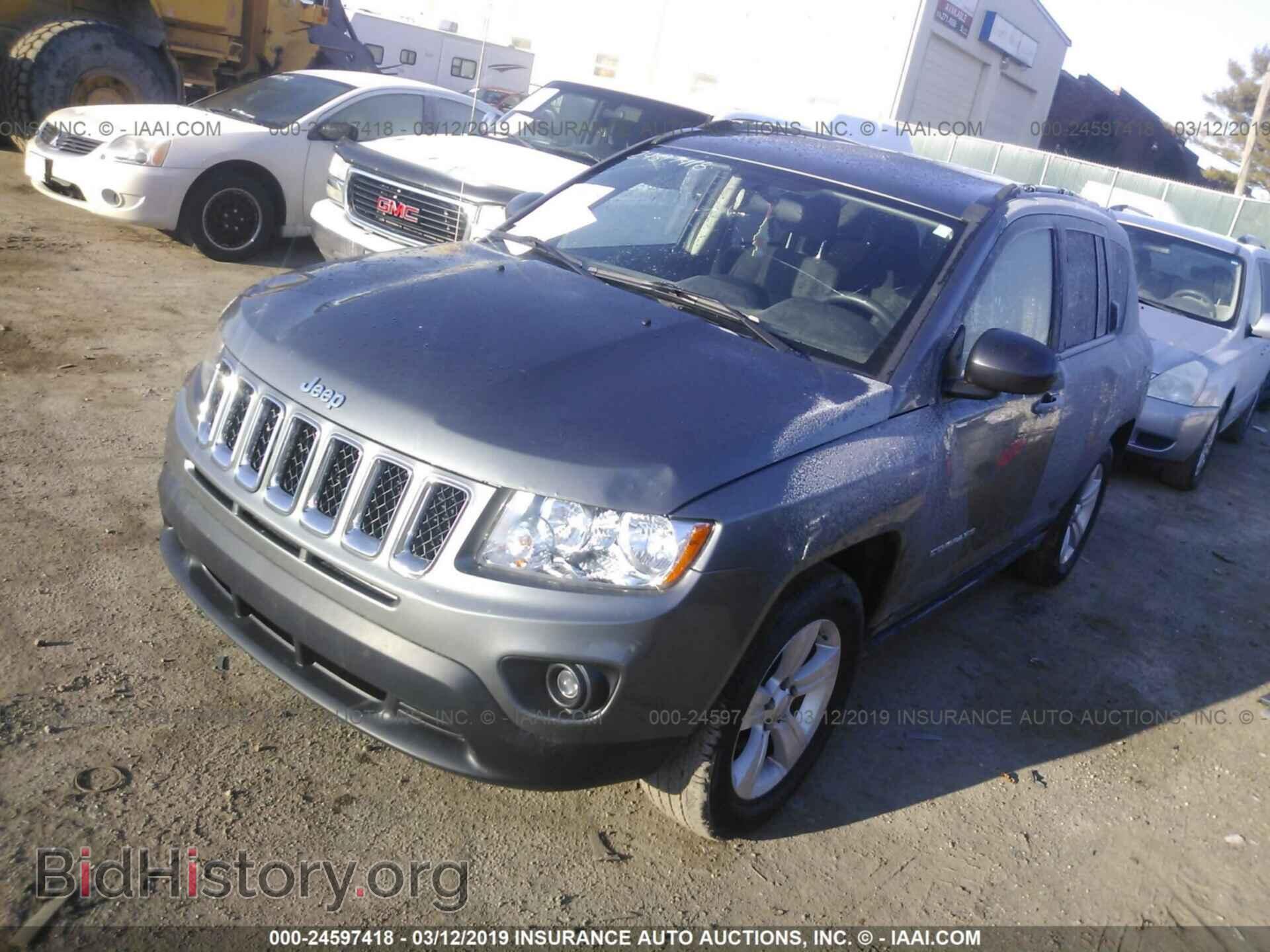 2012 JEEP COMPASS - VIN: 1C4NJDBBXCD553406 - Фото 2