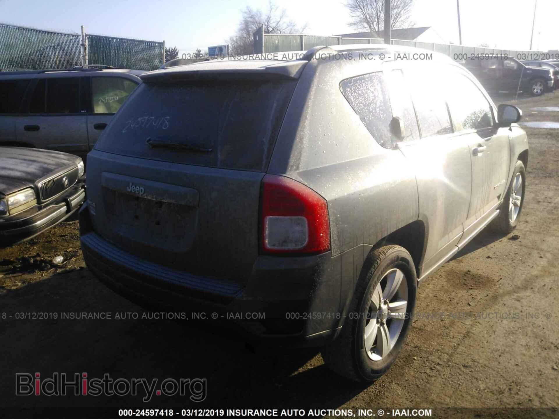 2012 JEEP COMPASS - VIN: 1C4NJDBBXCD553406 - Фото 4