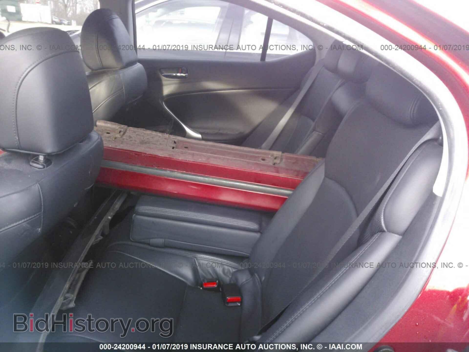 2007 LEXUS IS - VIN: JTHBE262175017030 - Photo 8