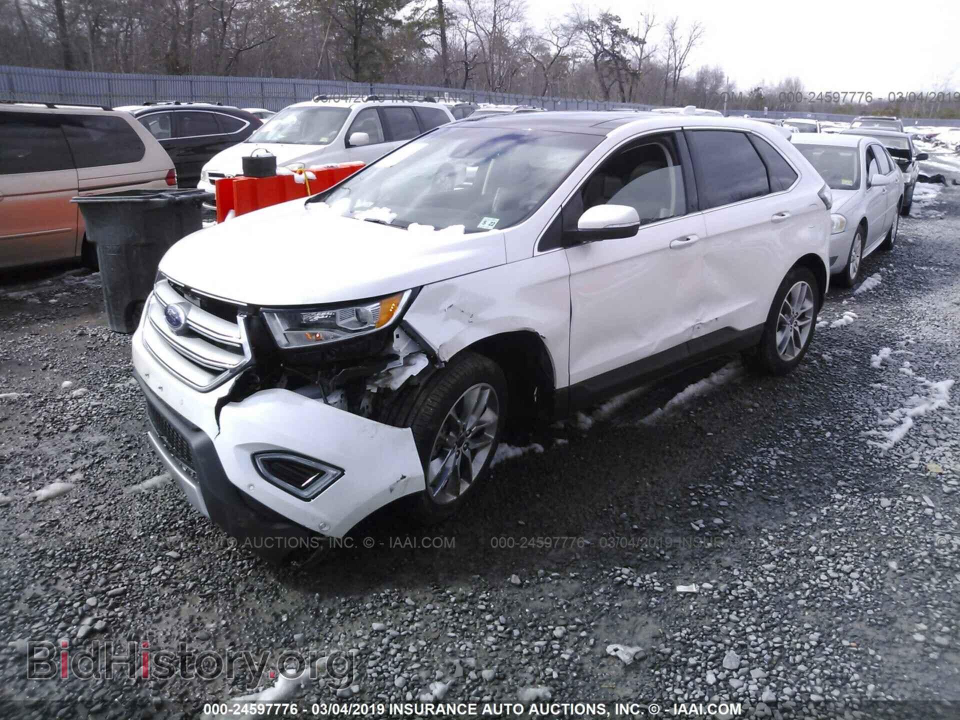 2017 FORD EDGE - VIN: 2FMPK4K84HBB77482 - Фото 2