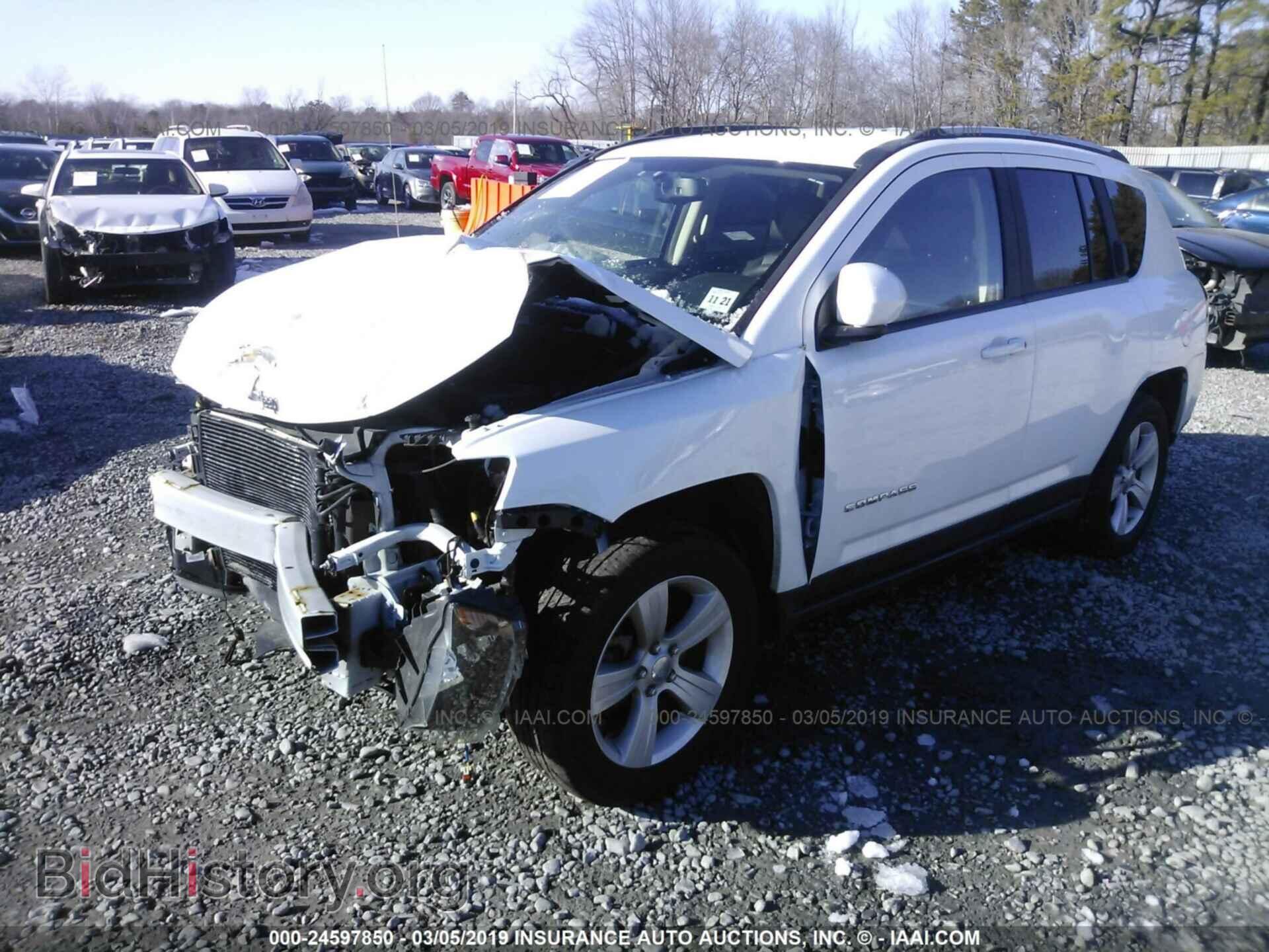 2017 JEEP COMPASS - VIN: 1C4NJDEB5HD176227 - Фото 2
