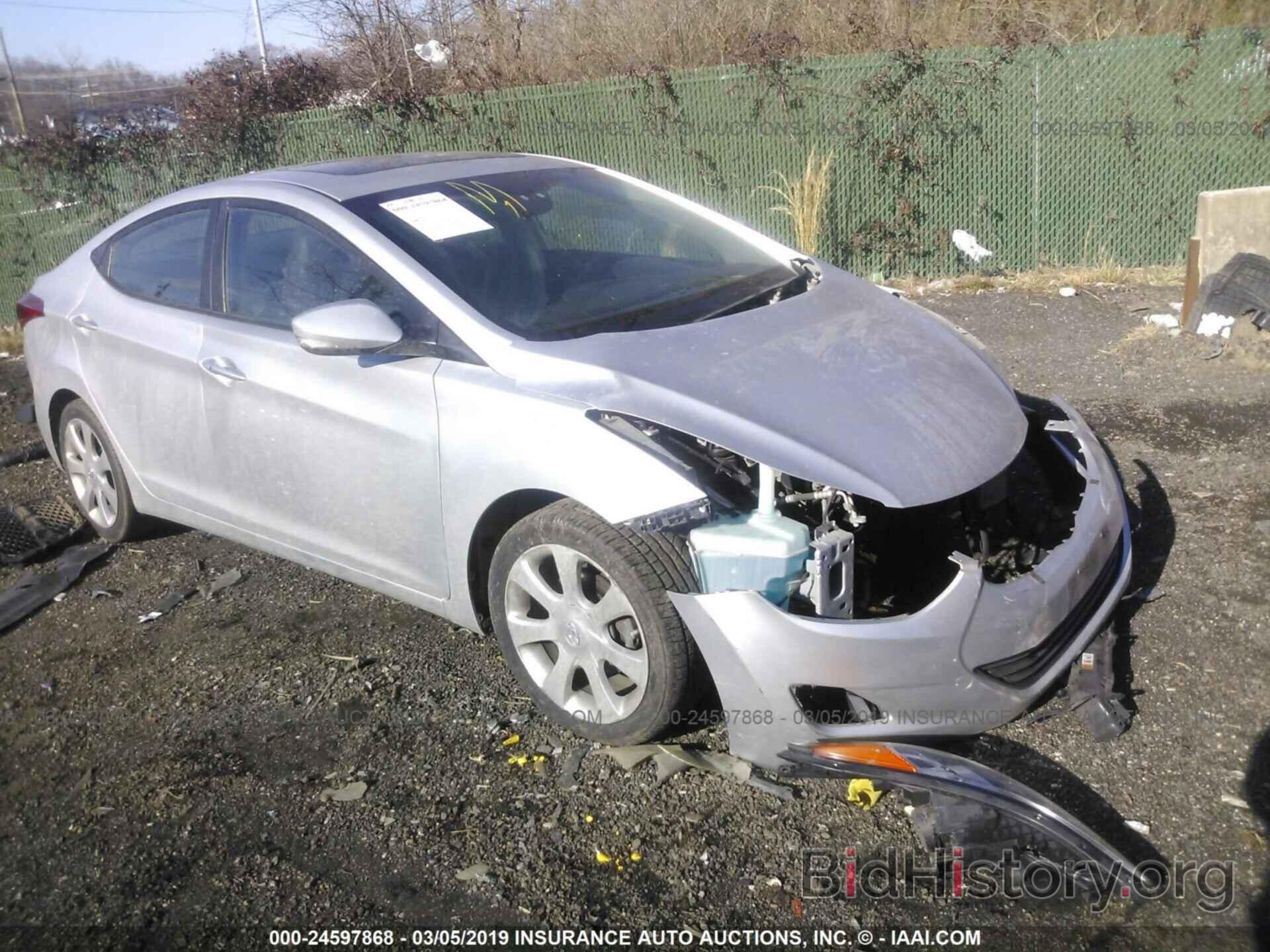 Photo KMHDH4AE3DU616815 - HYUNDAI ELANTRA 2013