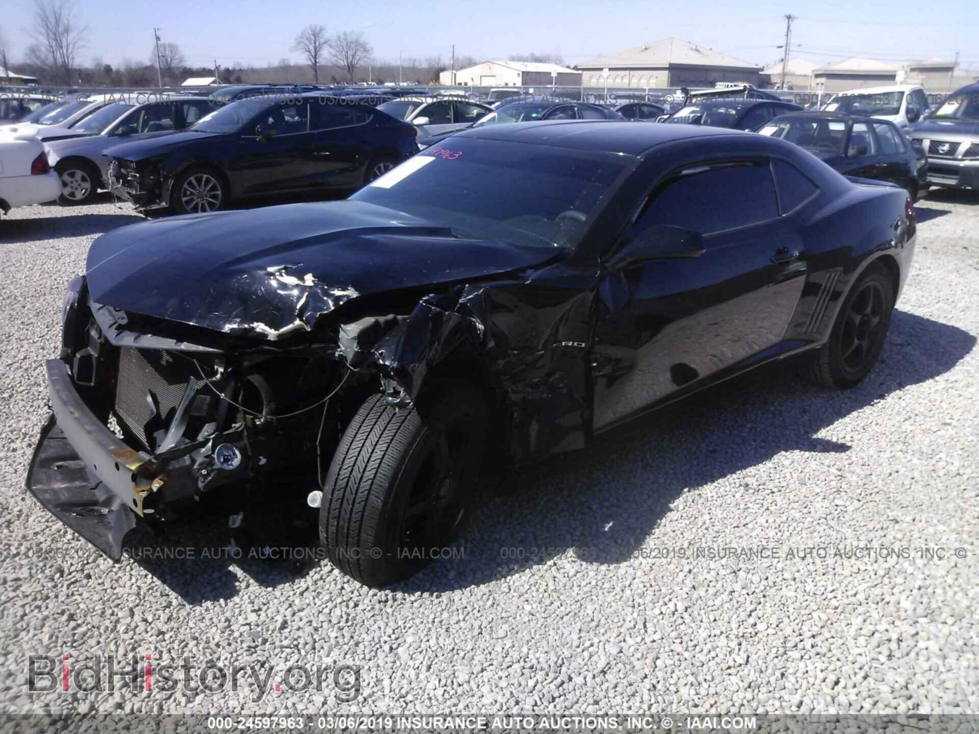 2012 CHEVROLET CAMARO - VIN: 2G1FA1E32C9194291 - Фото 2