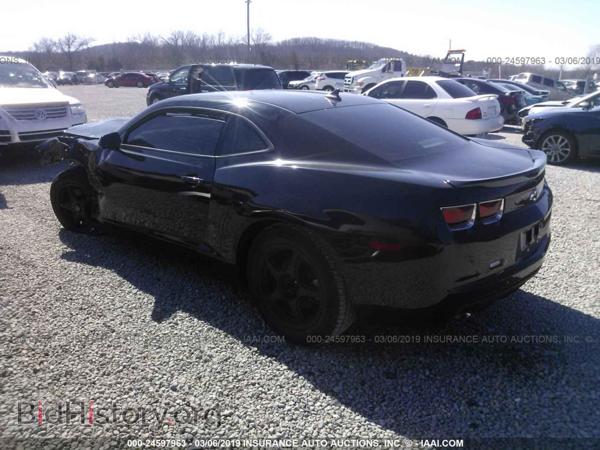 2012 CHEVROLET CAMARO - VIN: 2G1FA1E32C9194291 - Фото 3