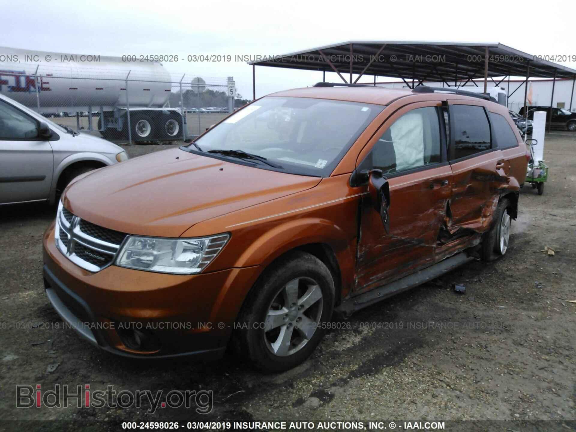 2011 DODGE JOURNEY - VIN: 3D4PG1FG4BT562058 - Фото 2
