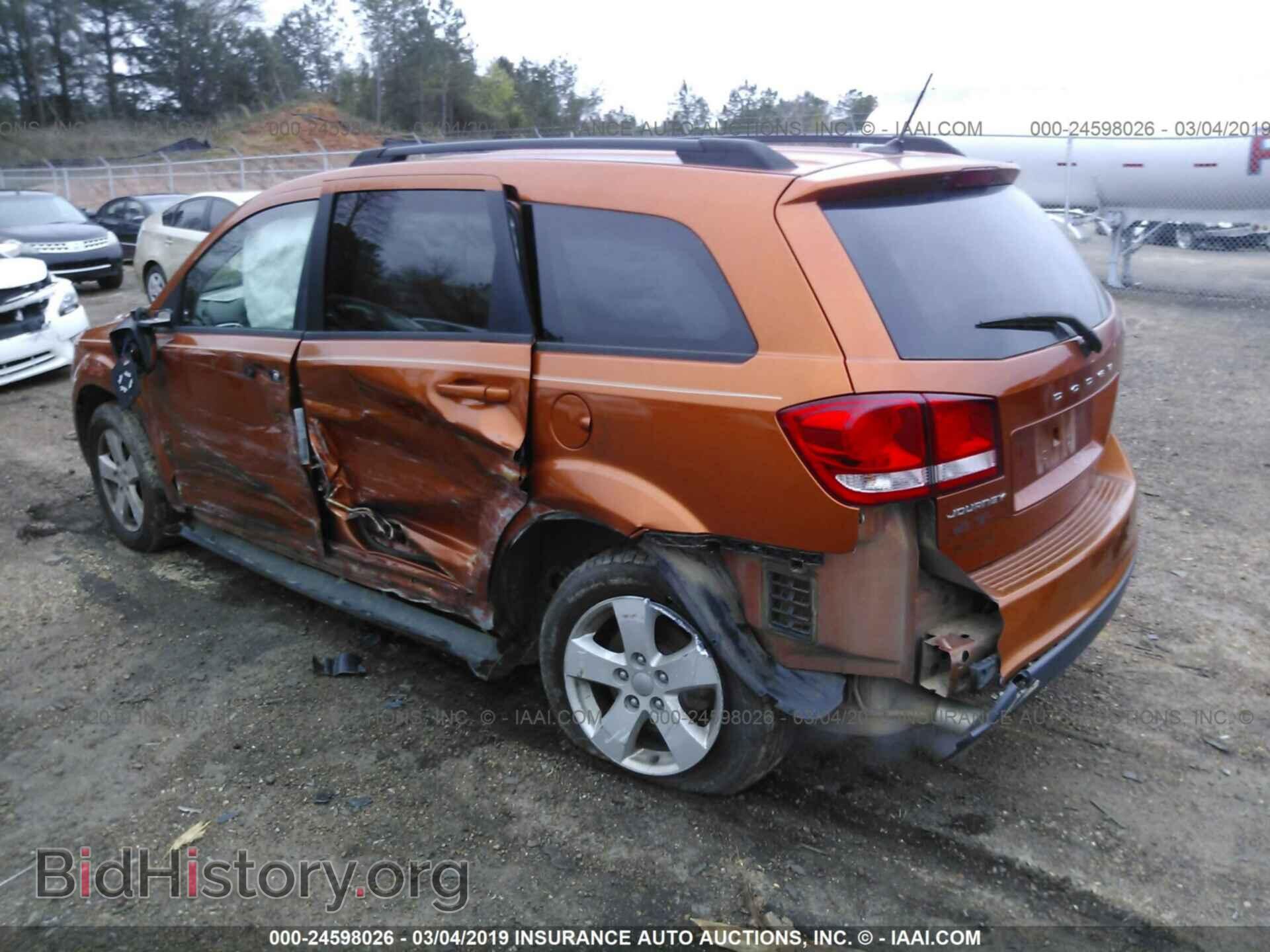 2011 DODGE JOURNEY - VIN: 3D4PG1FG4BT562058 - Фото 3