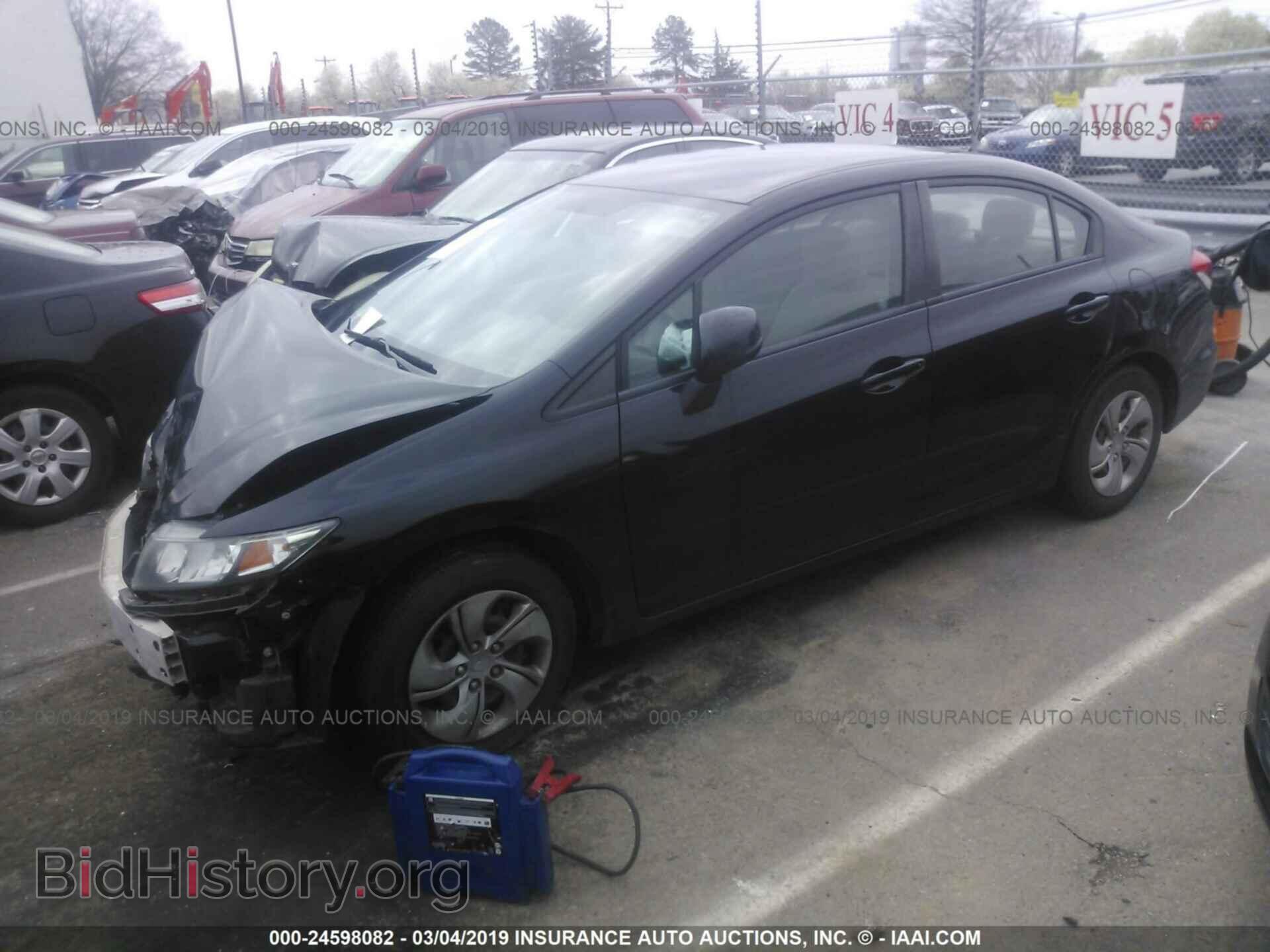 2013 HONDA CIVIC - VIN: 19XFB2F57DE245023 - Фото 2