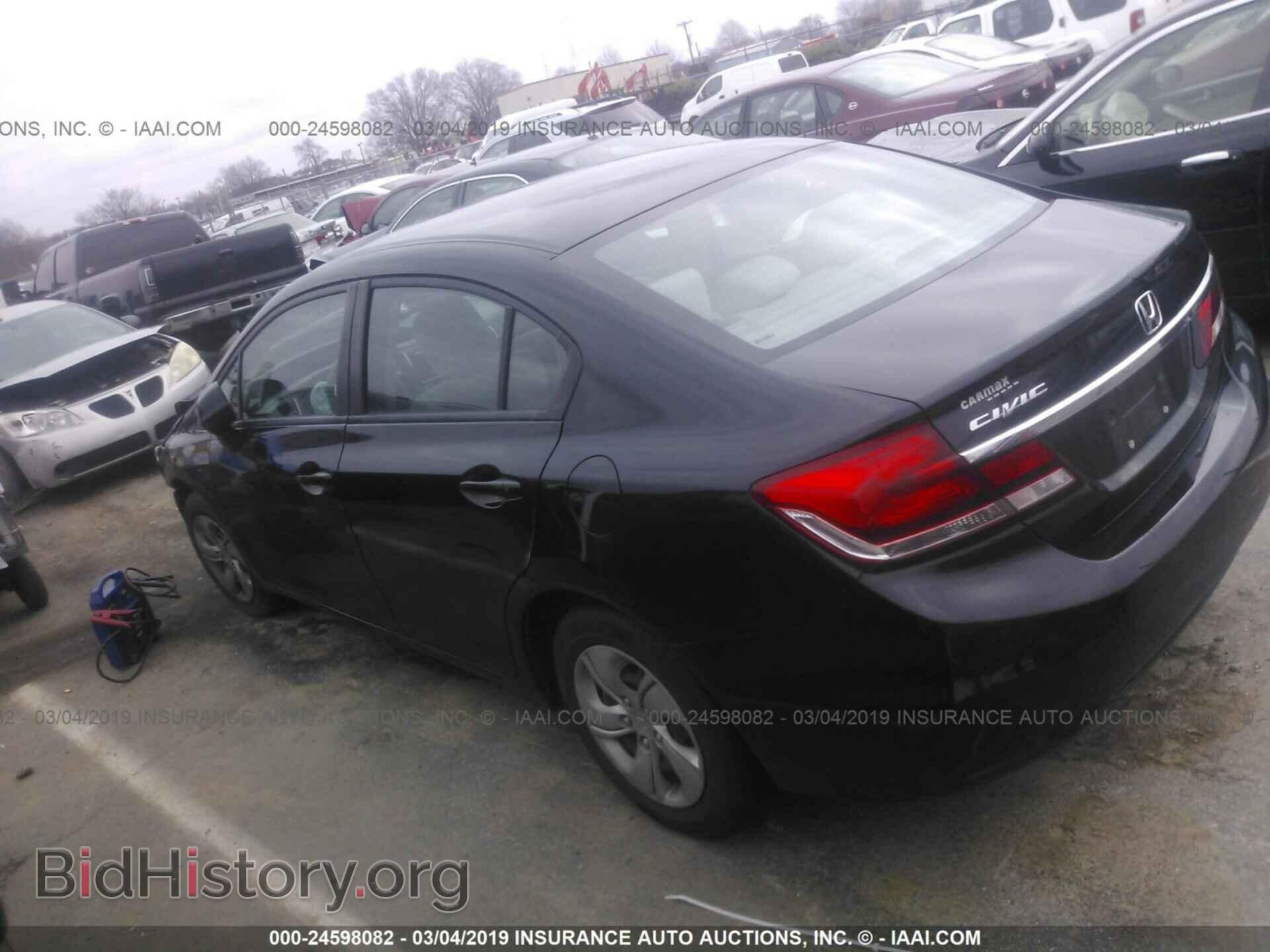 2013 HONDA CIVIC - VIN: 19XFB2F57DE245023 - Фото 3