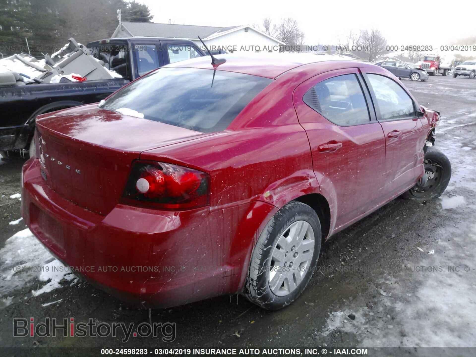 2012 DODGE AVENGER - VIN: 1C3CDZAB1CN311258 - Фото 4