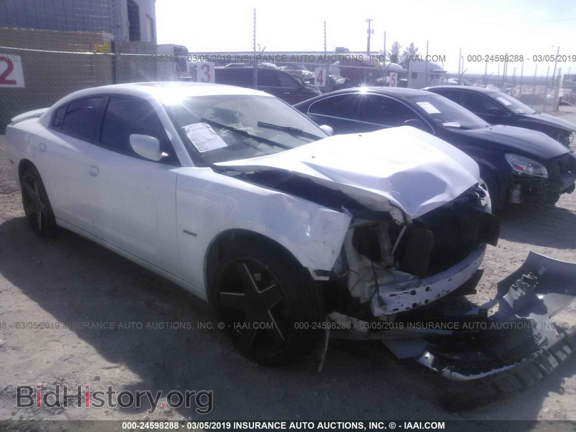 Photo 2C3CDXDT4CH188041 - DODGE CHARGER 2012