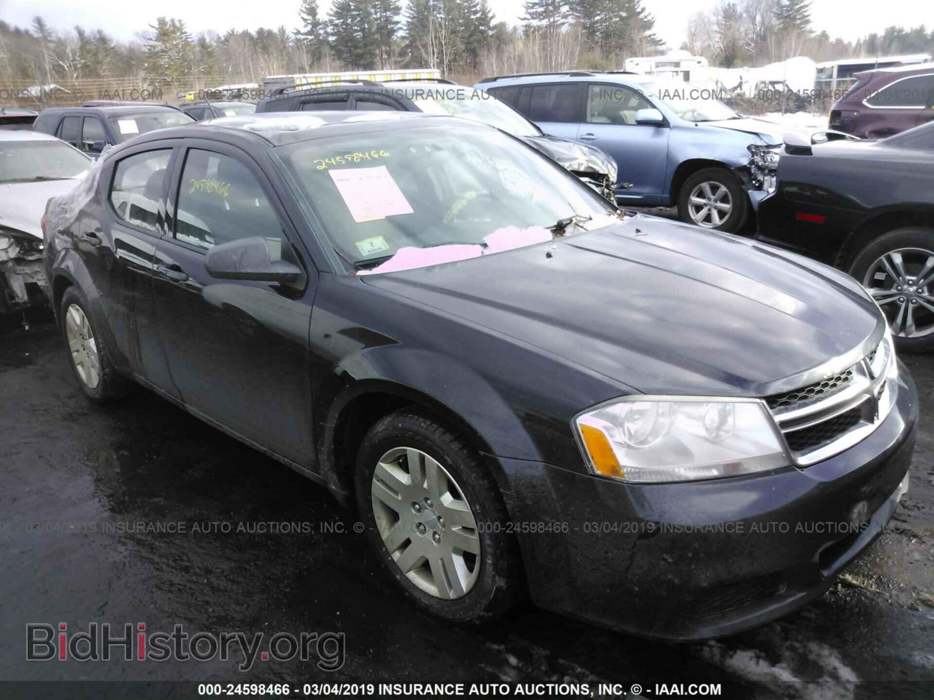 Фотография 1C3CDZAB2CN111652 - DODGE AVENGER 2012
