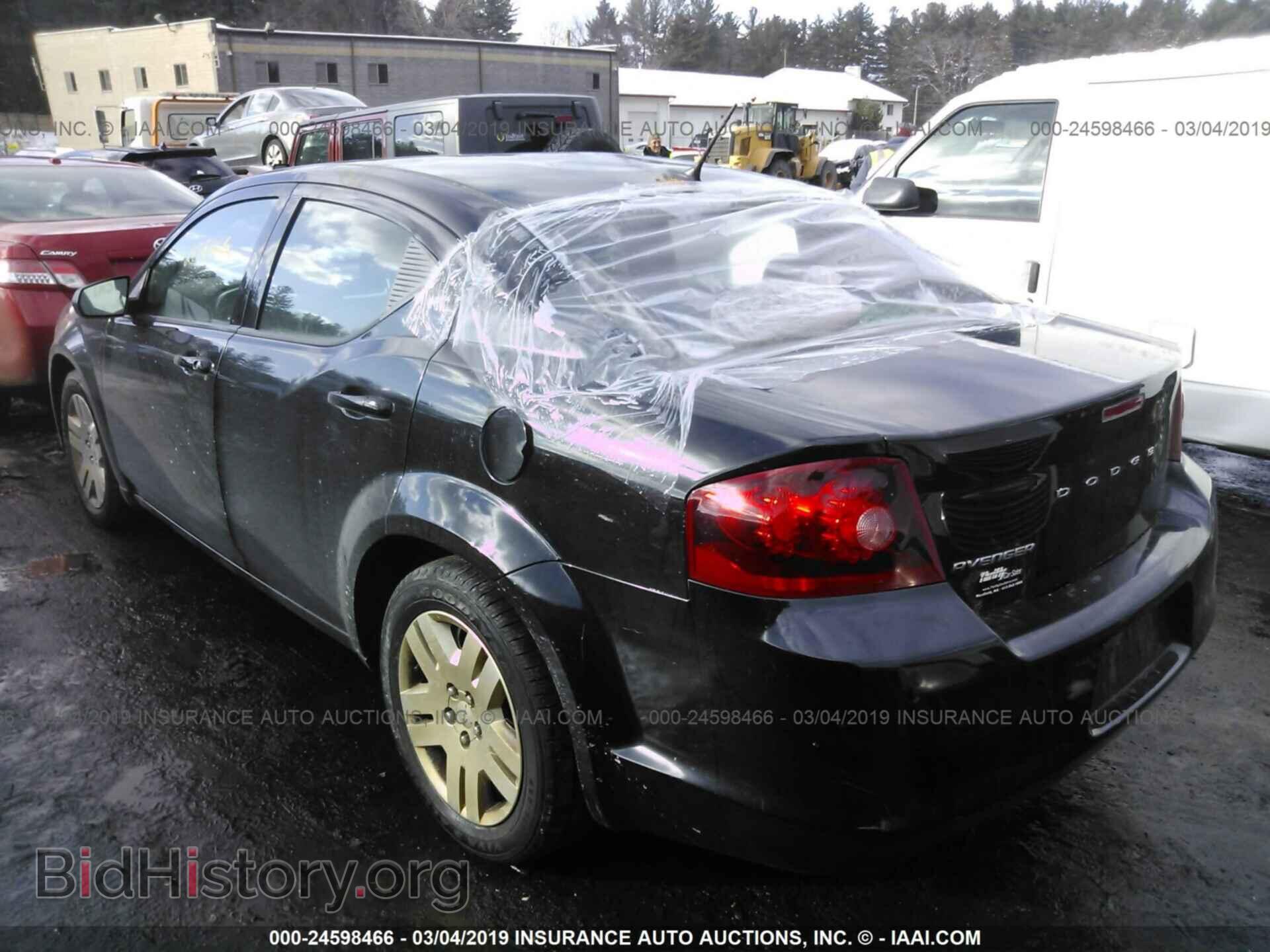 2012 DODGE AVENGER - VIN: 1C3CDZAB2CN111652 - Фото 3