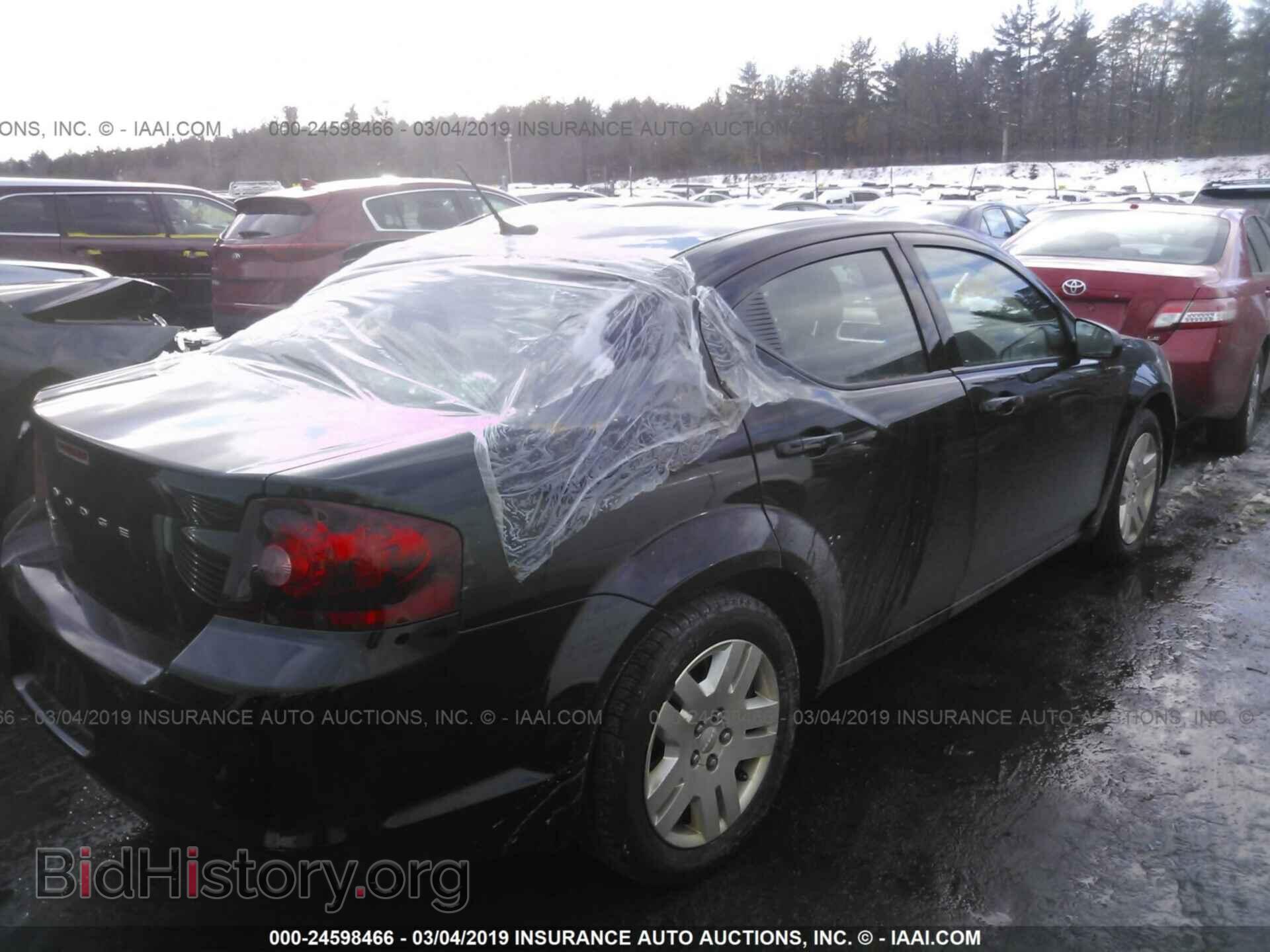 2012 DODGE AVENGER - VIN: 1C3CDZAB2CN111652 - Фото 4