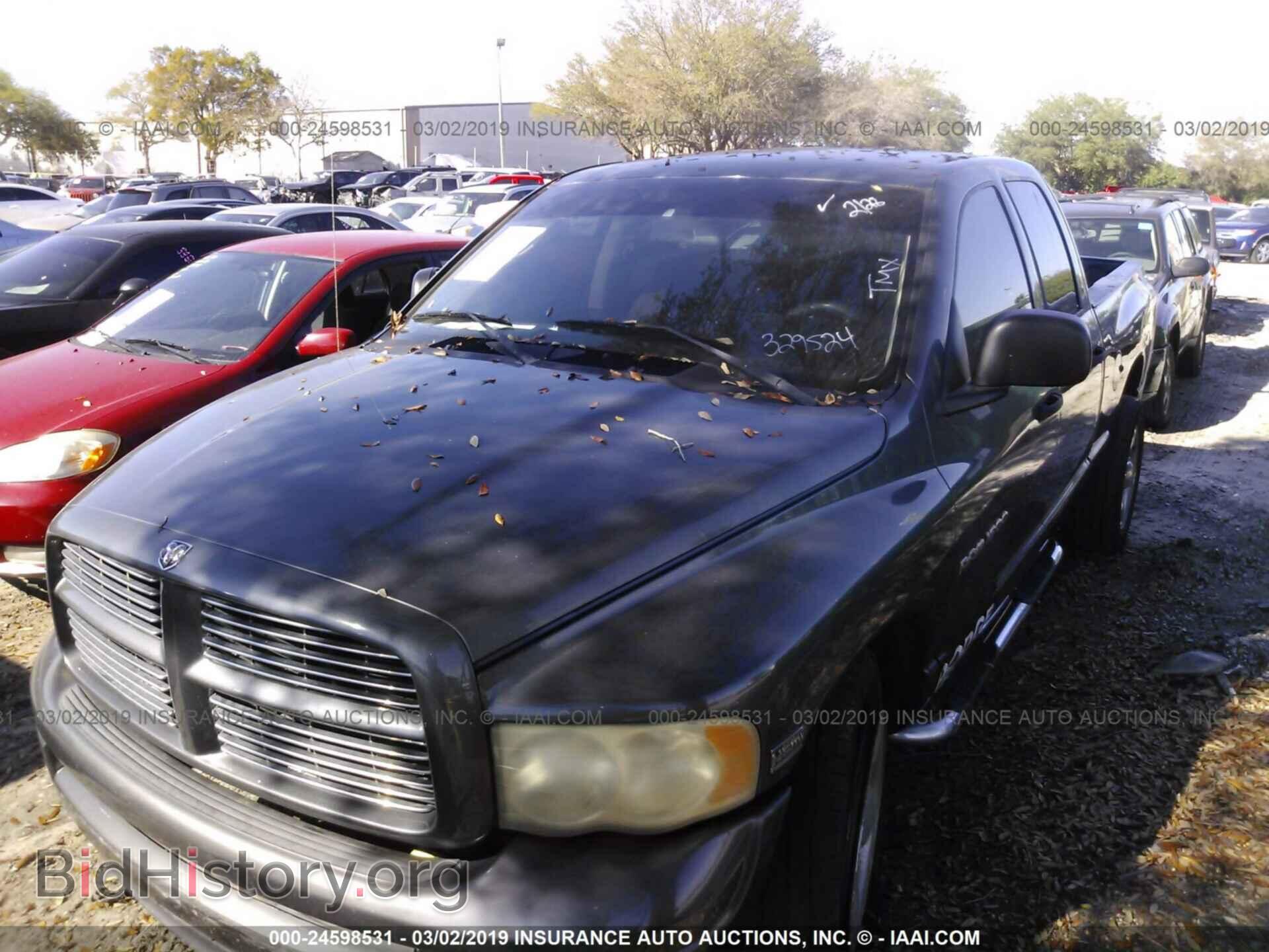 2003 DODGE RAM 1500 - VIN: 1D7HA18D63S329524 - Фото 2